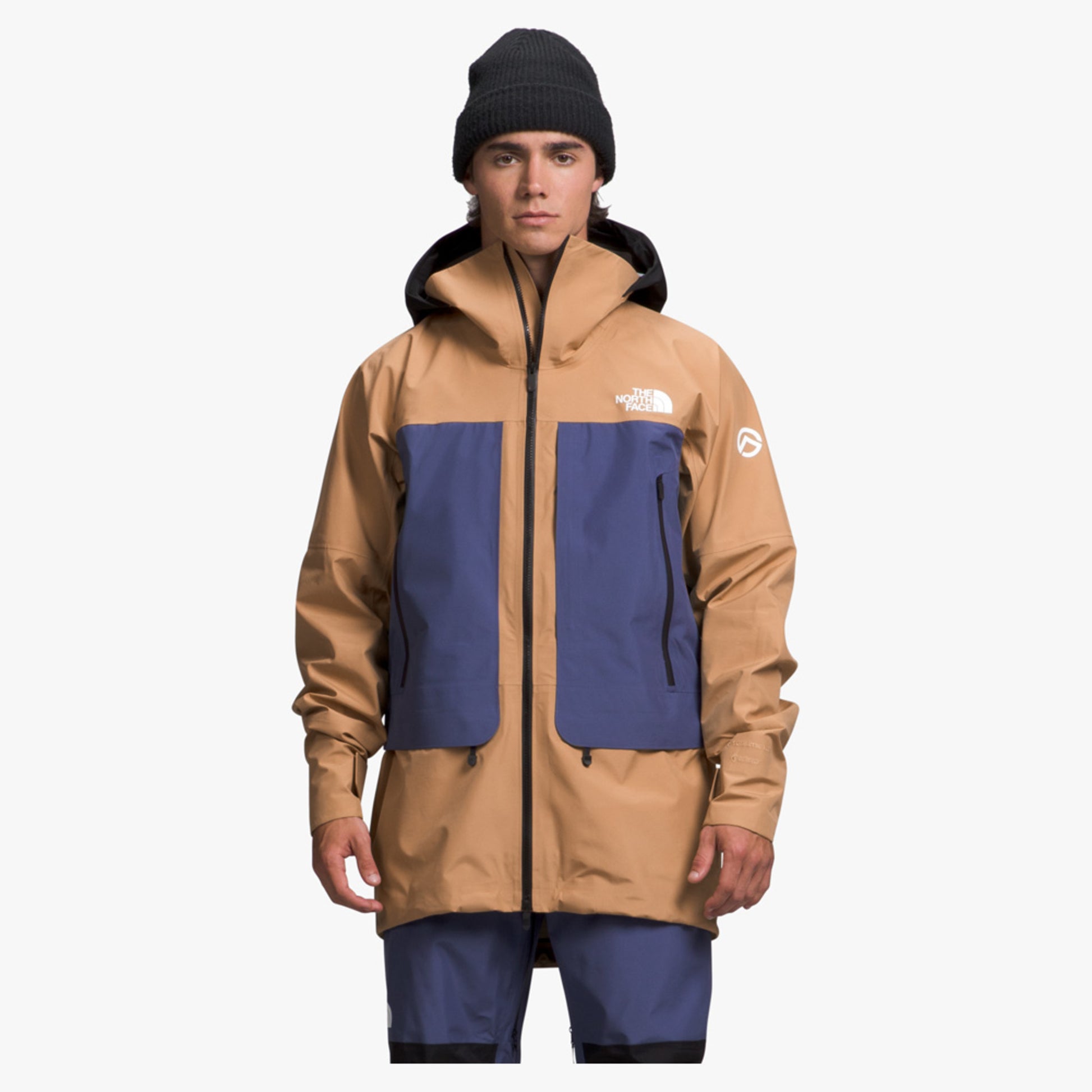 The North Face Summit Verbier GTX Men's Jacket - Almond Butter Cave Blue - XXL