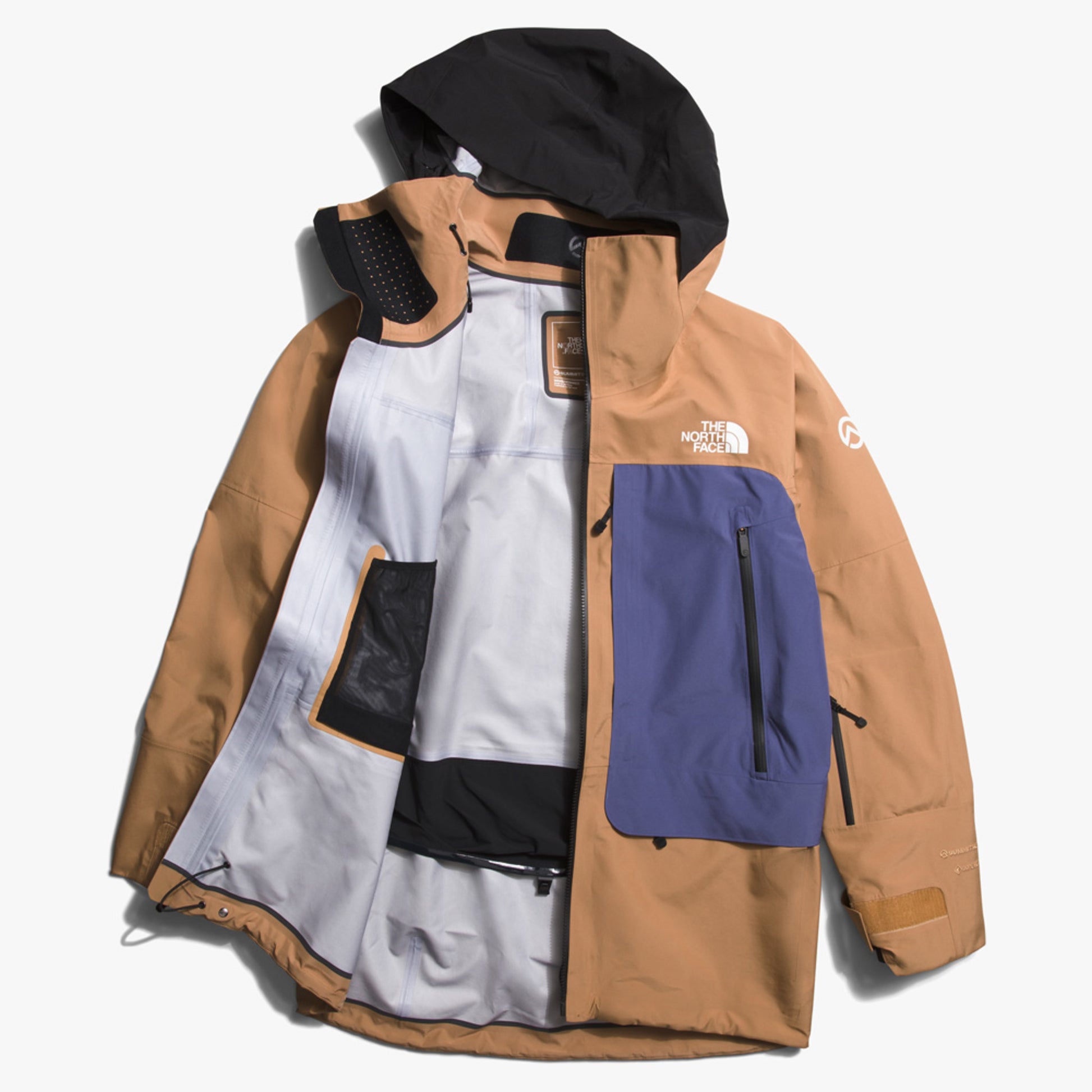 The North Face Summit Verbier GTX Men's Jacket - Almond Butter Cave Blue - XXL