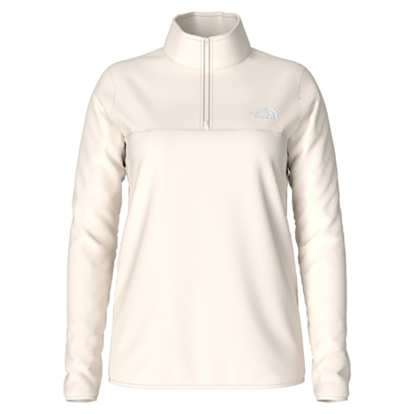 The North Face TKA Glacier Women's 1/4 Zip - GARDENIA WHITE - XL