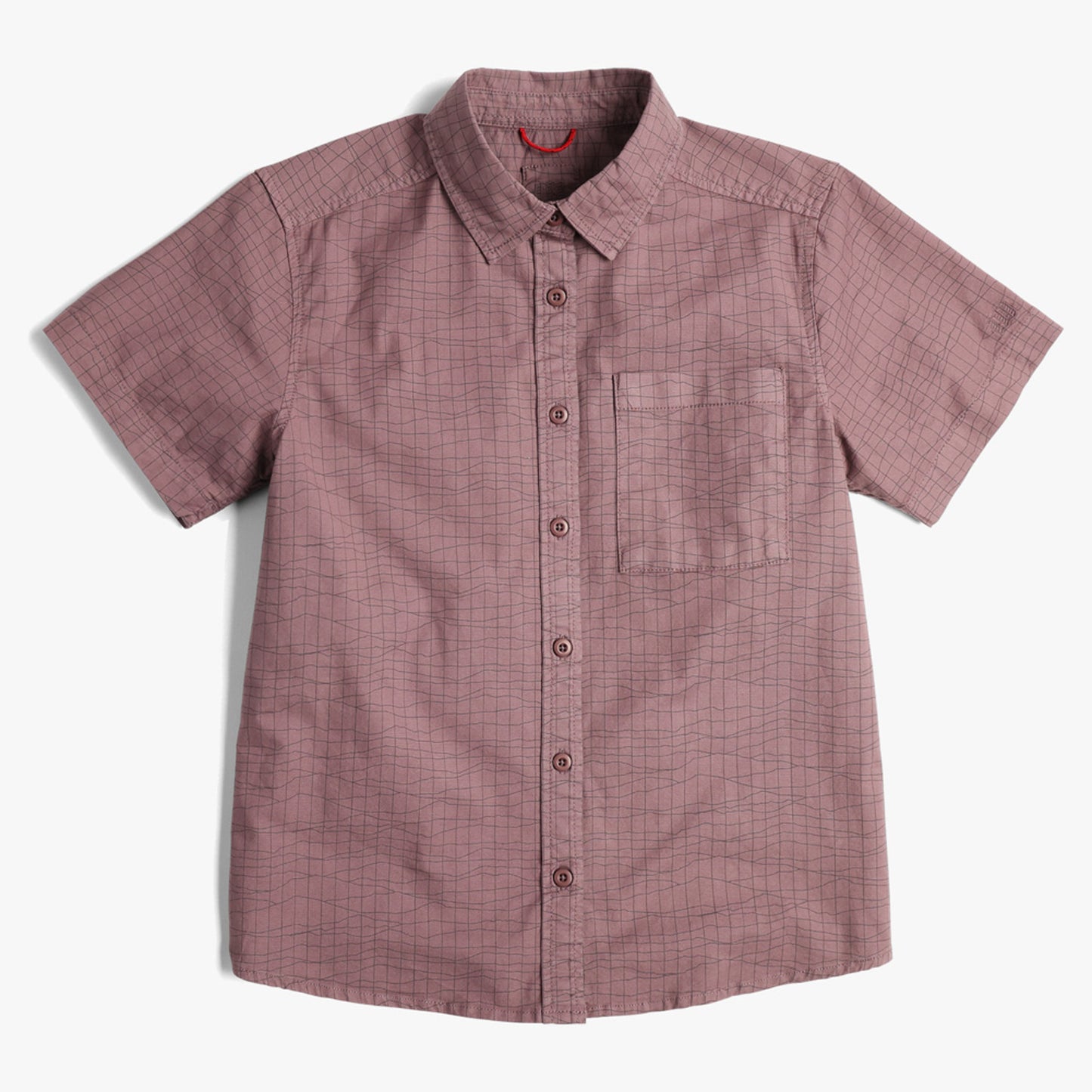 Topo Designs Dirt Desert Women's Short Sleeve Shirt  - Peppercorn Terrain - XL
