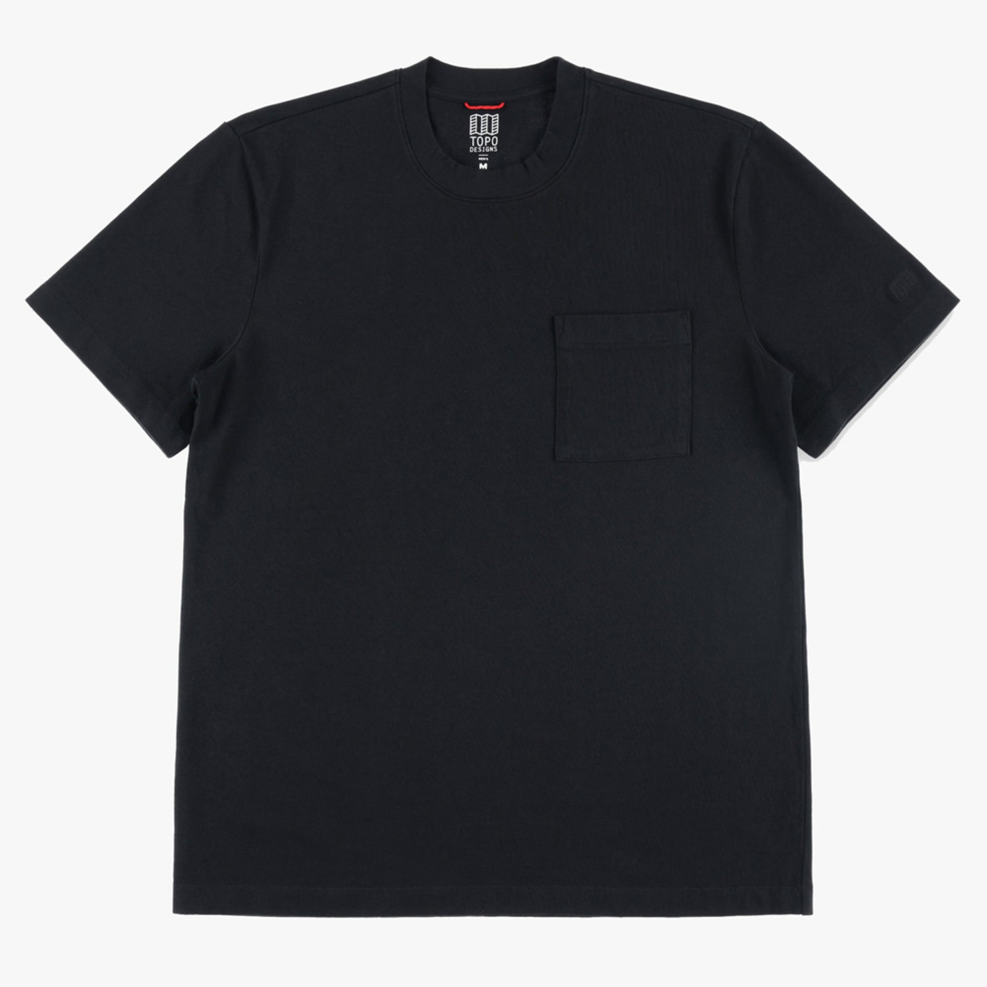 Topo Designs Dirt Pocket Men's Short Sleeve Shirt - Black - XXL