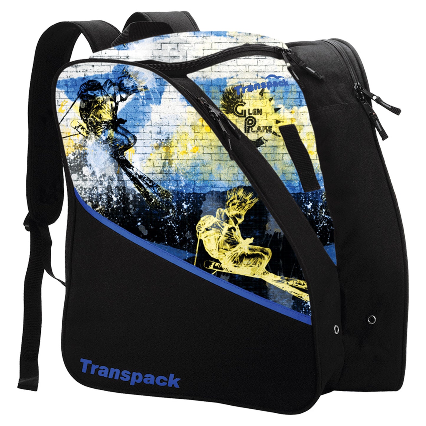 Transpack Edge Junior Prints Boot Bag - GLEN PLAKE BLUE