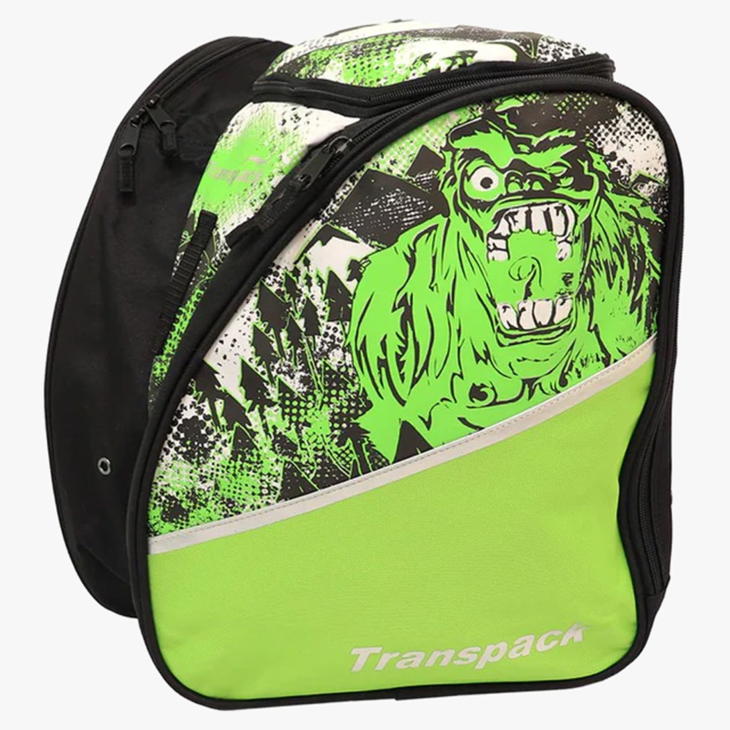 Transpack Edge Junior Prints Boot Bag - Lime Yeti