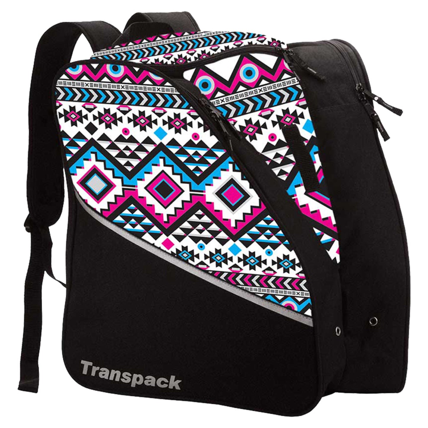 Transpack Edge Junior Prints Boot Bag - PURPLE AZTEC