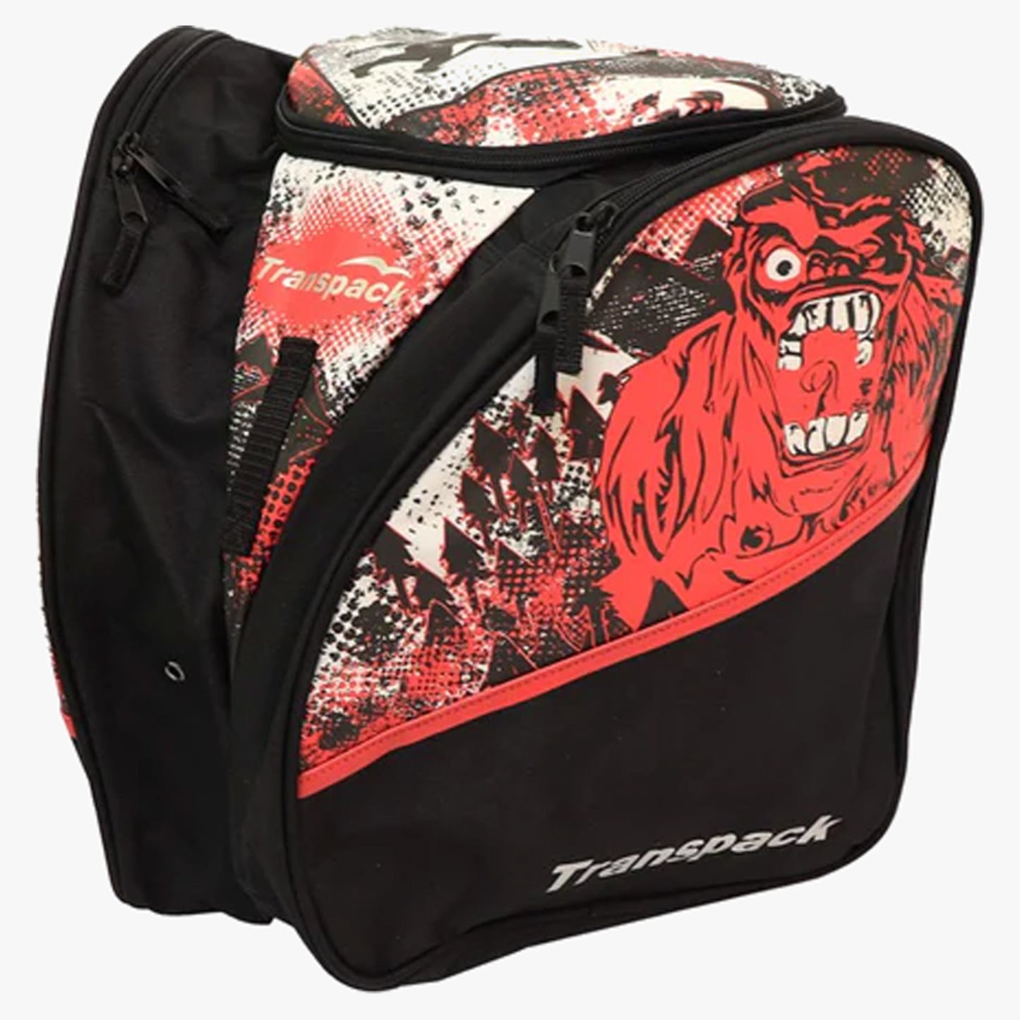 Transpack Edge Junior Prints Boot Bag - Red Yeti