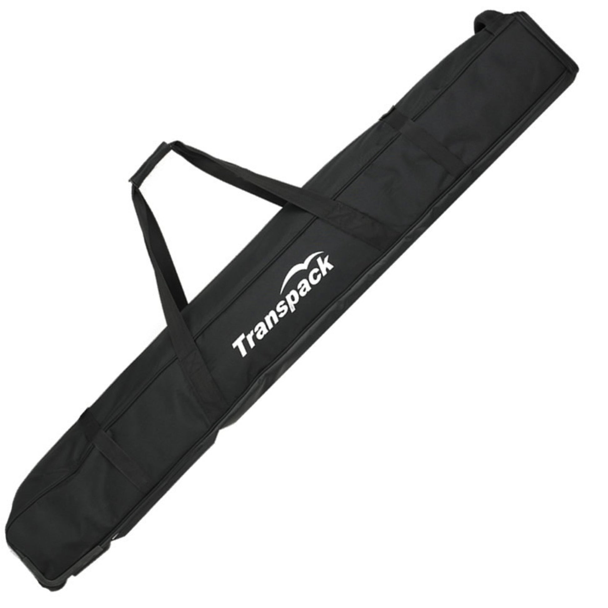 Transpack Rolling Convertible Ski Bag - BLACK