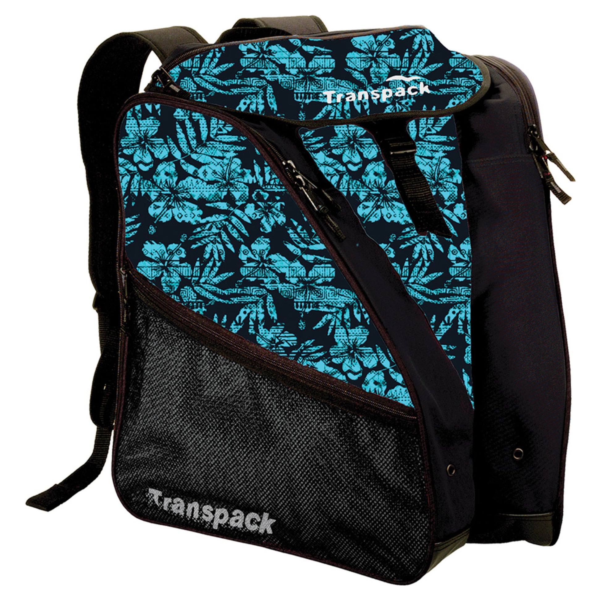 Transpack XTW Prints Women's Boot Bag - TEAL TIKI FLORA