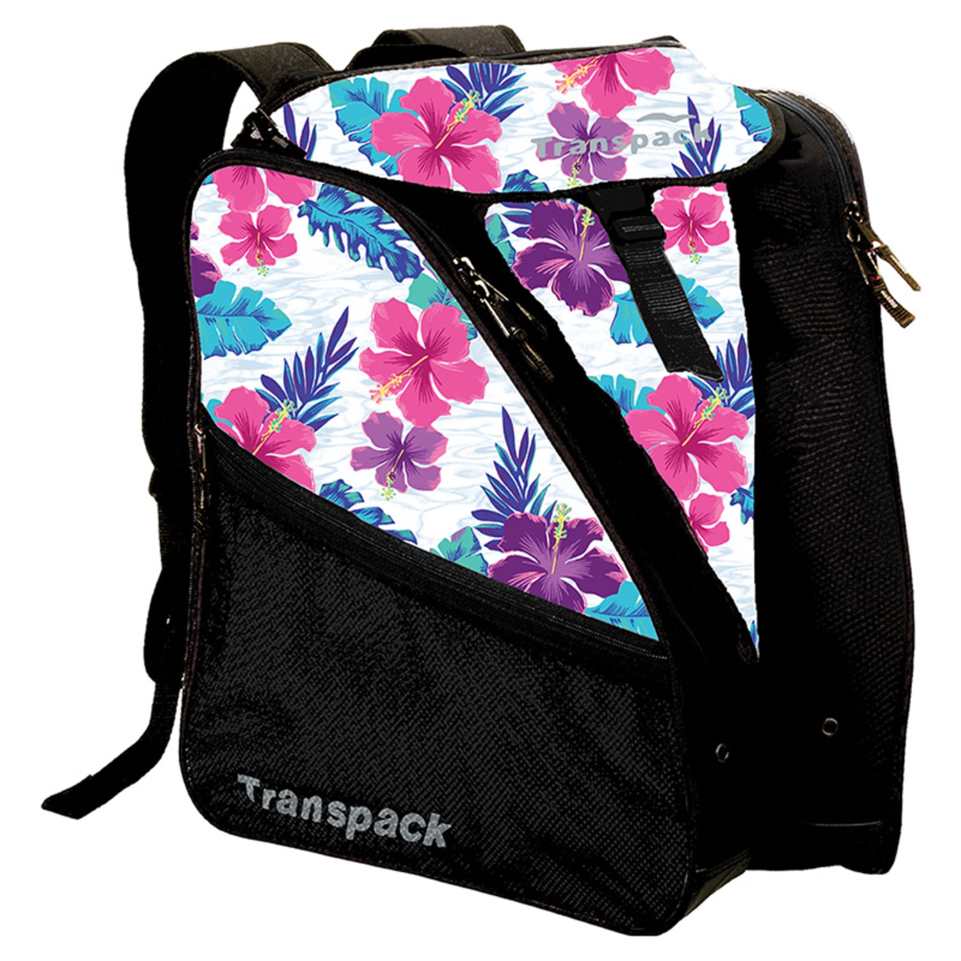 Transpack XTW Prints Women's Boot Bag - WHITE HIBISCUS