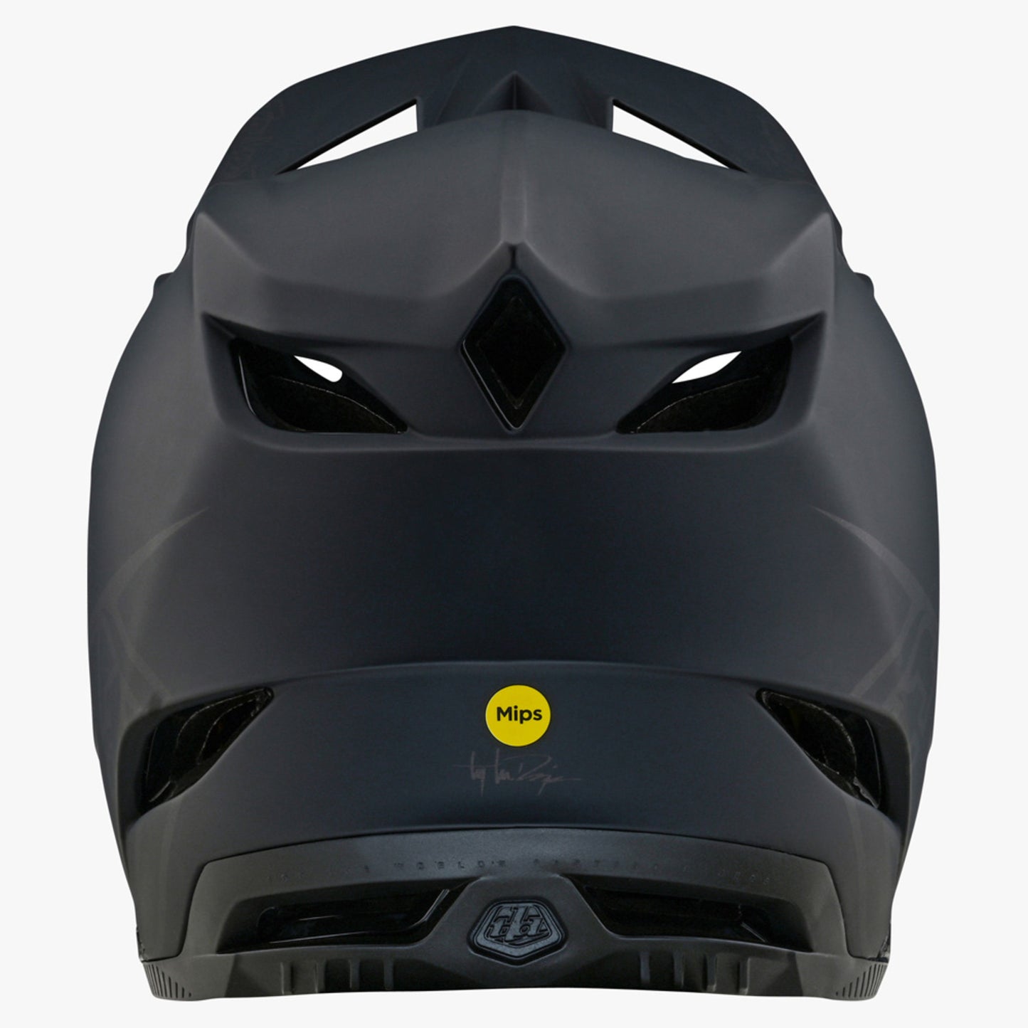 Troy Lee Designs D4 Polyacrylite Helmet - Stealth Black - XL