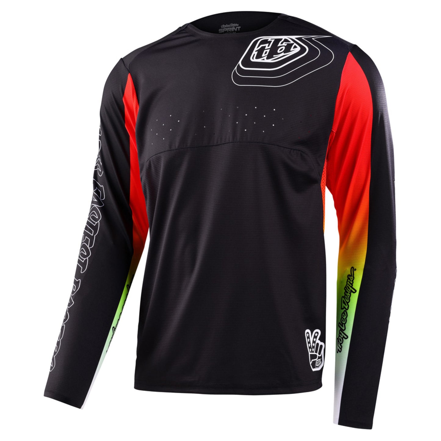 Troy Lee Designs Sprint Men's Bike Jersey - RICHTER BLACK - XXL