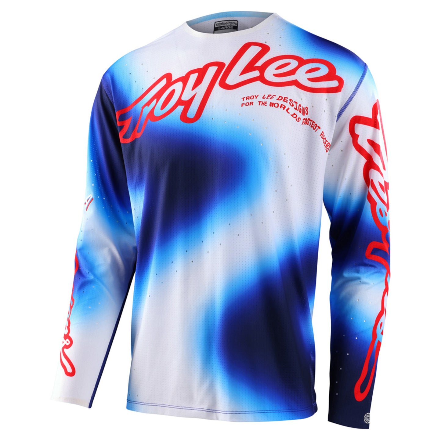 Troy Lee Designs Sprint Ultra Men's Bike Jersey - LUCID WHITE_BLA - XXL