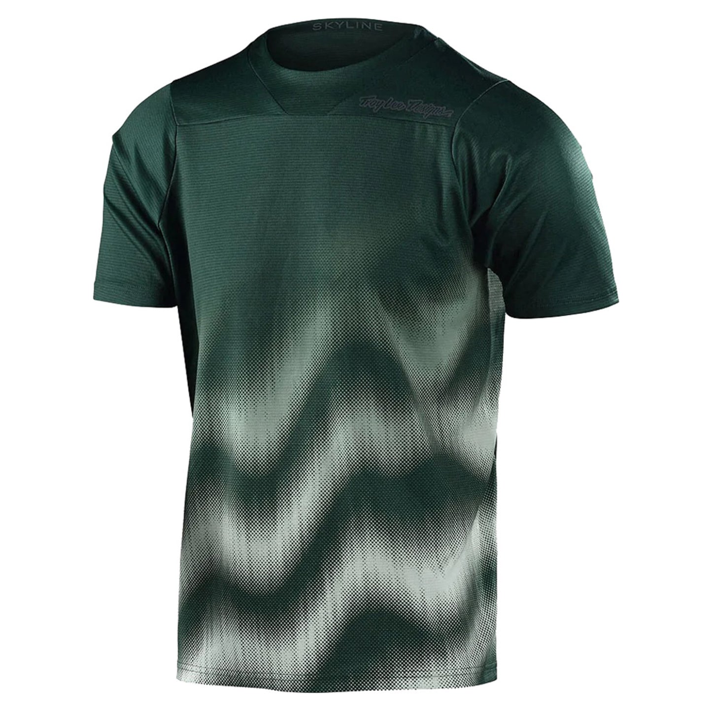 Troy Lee Skyline Short Sleeve Men's Jersey - WAVE JUNGLE GRE - XL