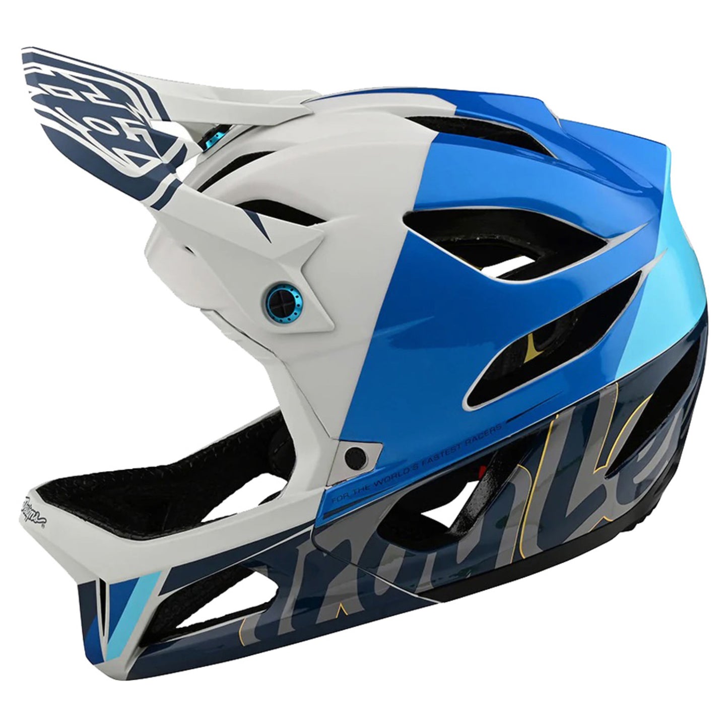 Troy Lee Stage MIPS Helmet - NOVA SLATE BLUE - XS S