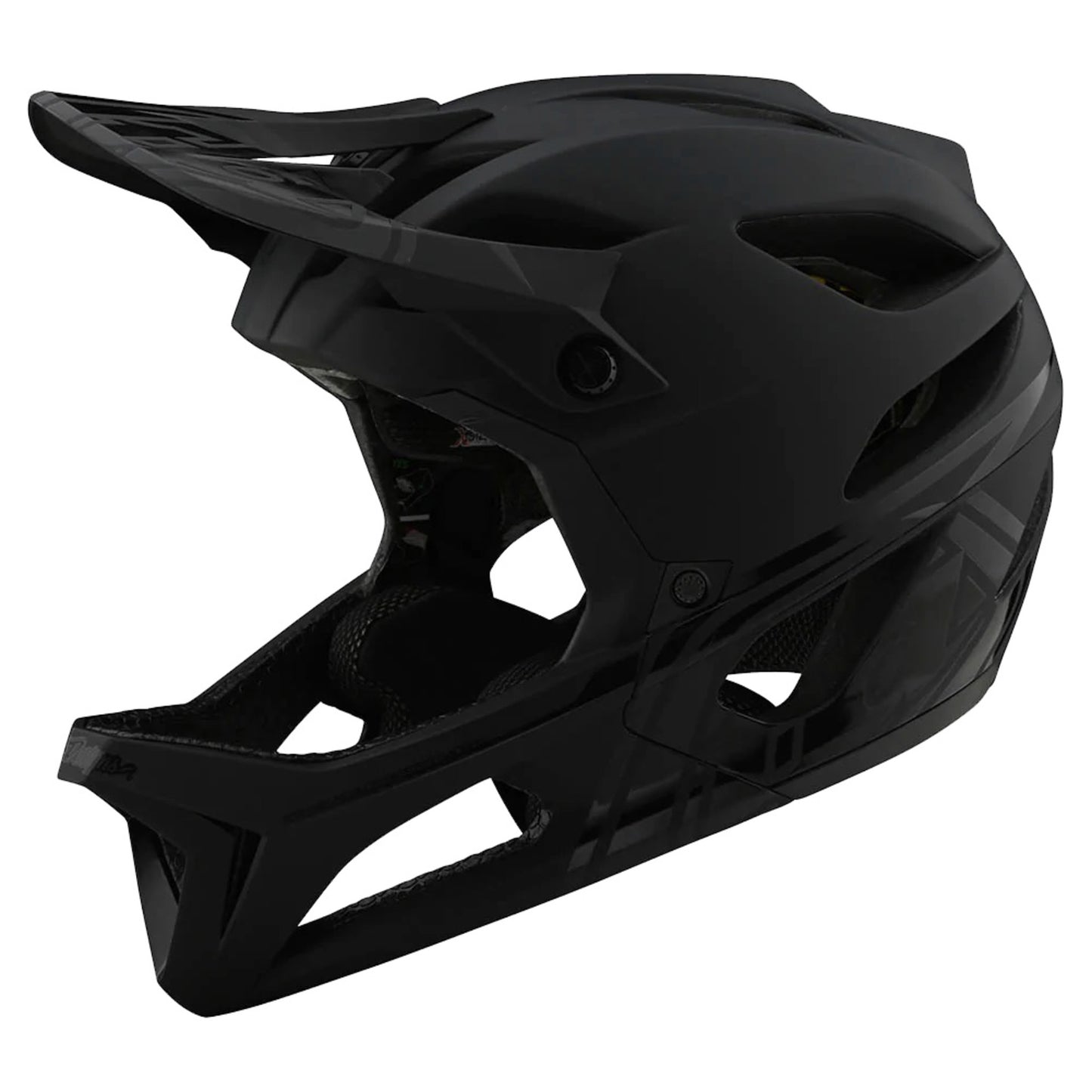 Troy Lee Stage MIPS Helmet - STEALTH MIDNIGH - XS S