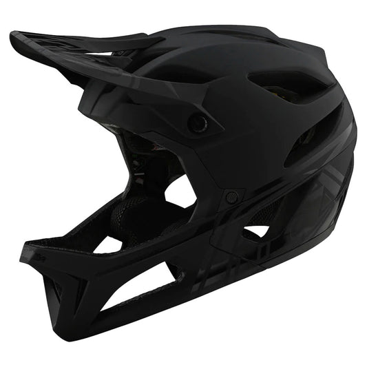 Troy Lee Stage MIPS Helmet - STEALTH MIDNIGH - XS S