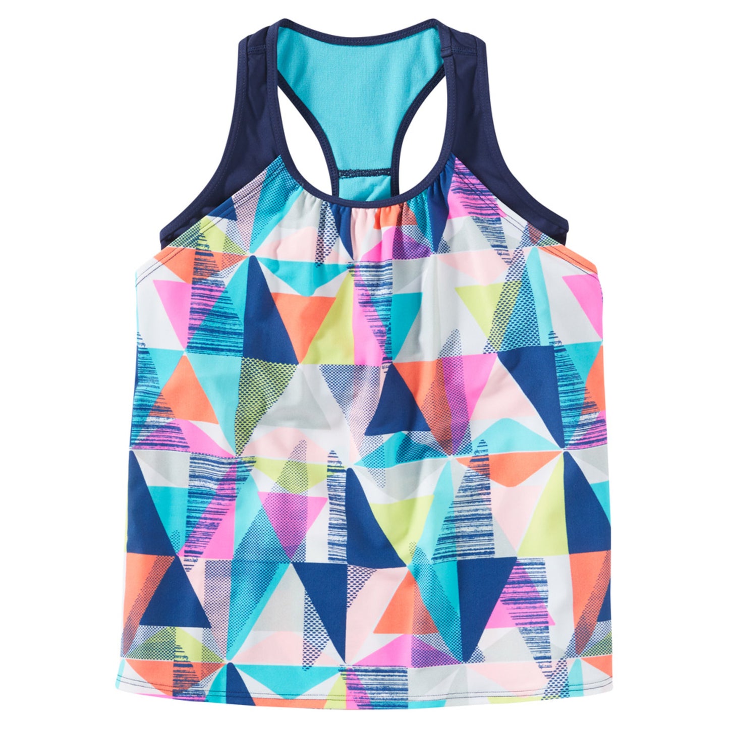 TYR Jigsaw Ava Girls 2 in 1 Tank - MULTI - XL