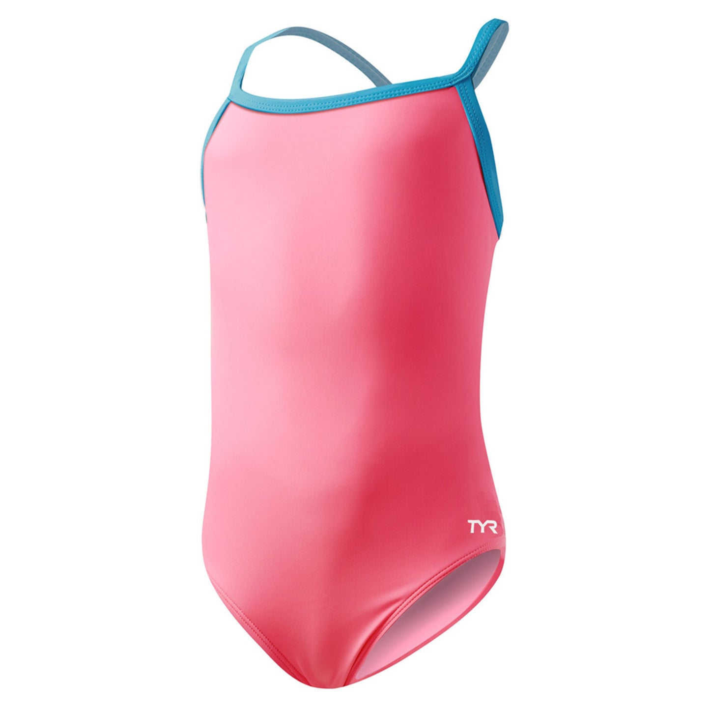 TYR Solid DiamondFit Girls Swimsuit - FUCHSIA - XS
