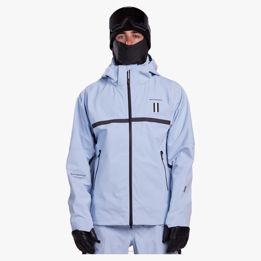 Whitespace 3L Men's Performance Jacket - Icy Blue - XXL