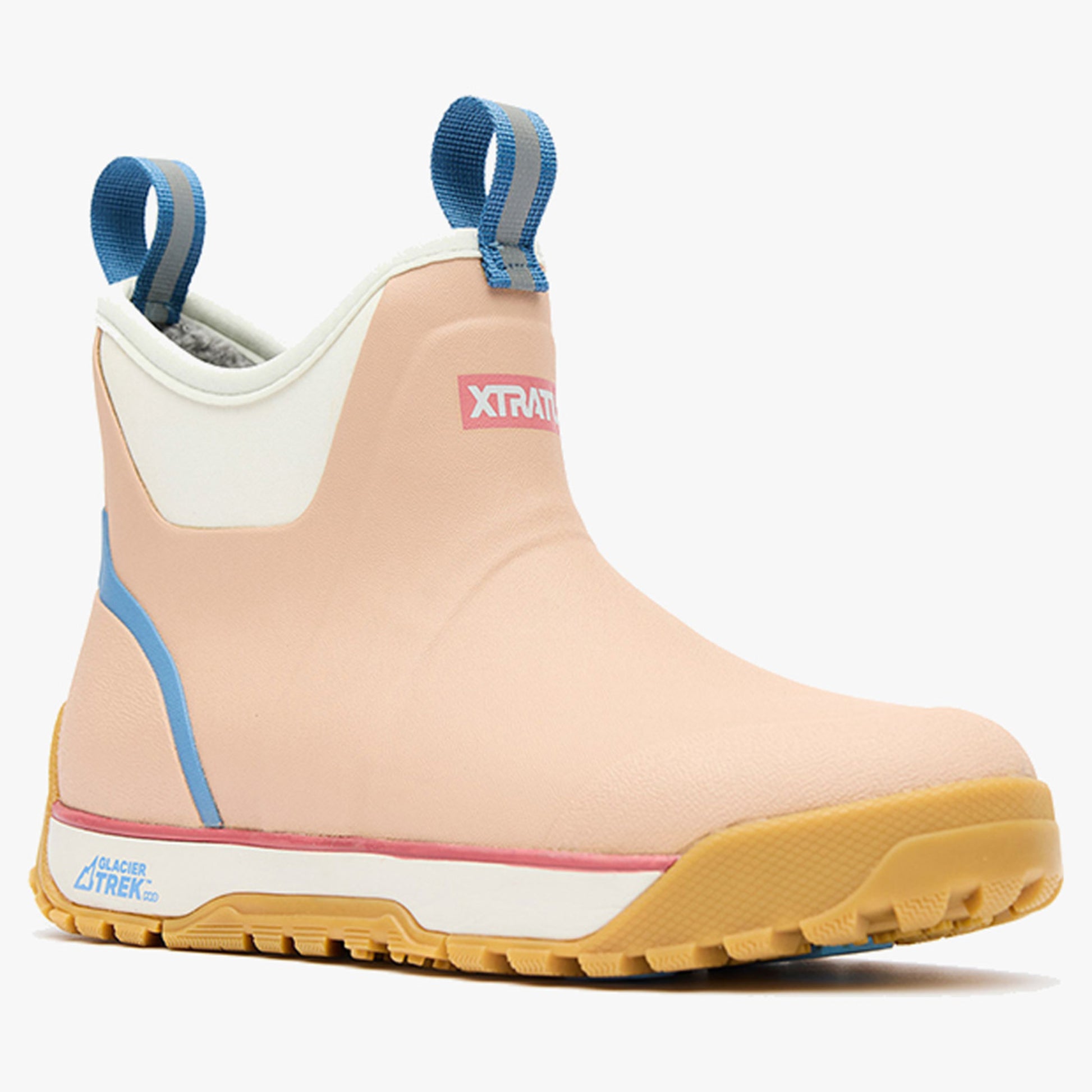 Xtratuf Ice Fleece Lined Women's Ankle Deck Boots - Mahogany Rose - 10