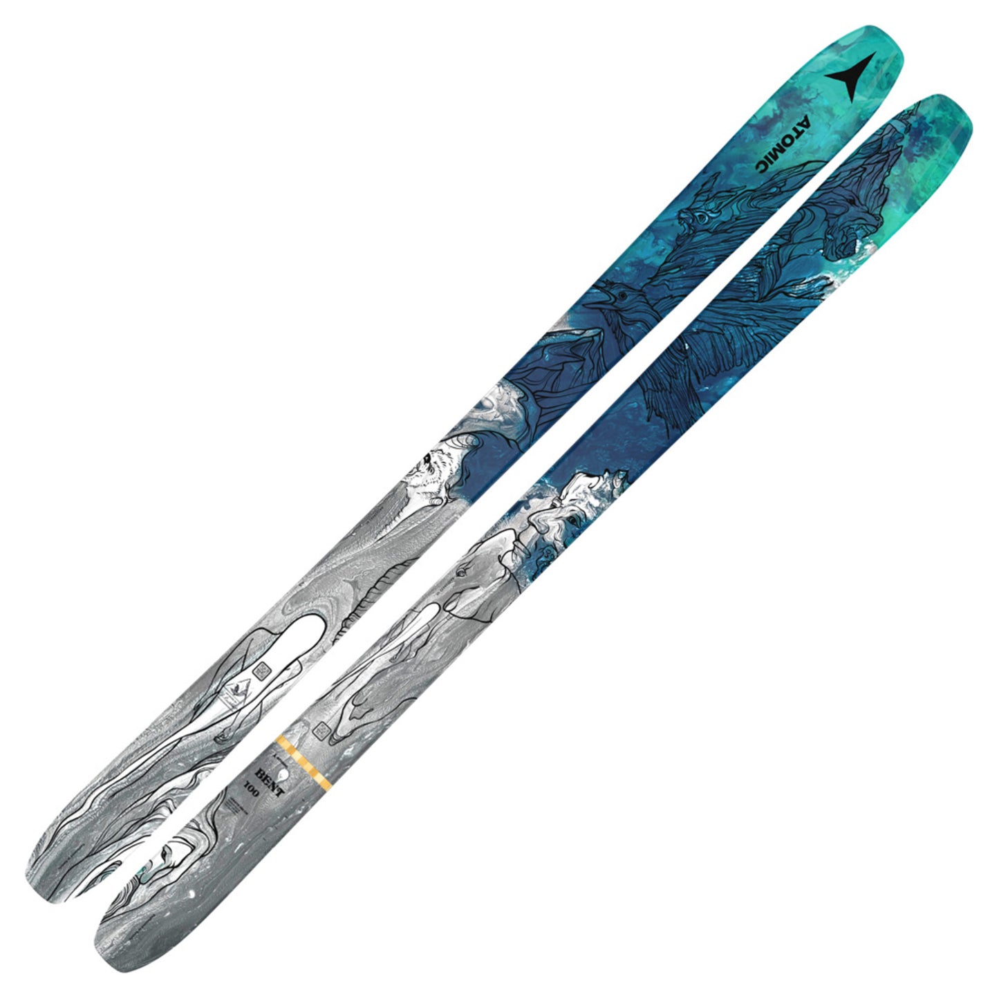 2023 Atomic Bent 100 Skis - 188