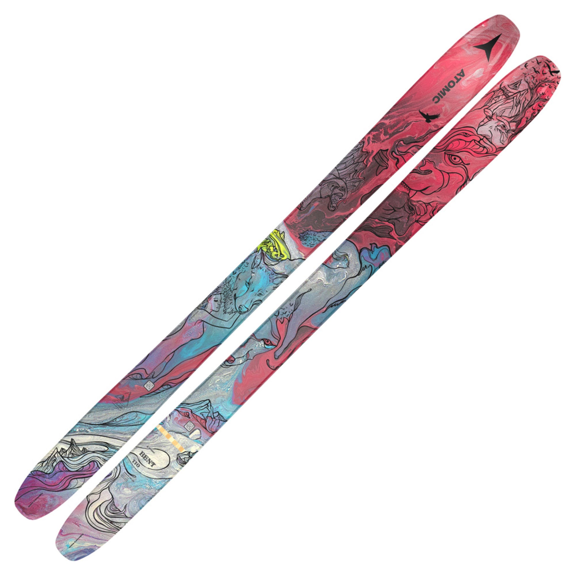2023 Atomic Bent 110 Skis - 188
