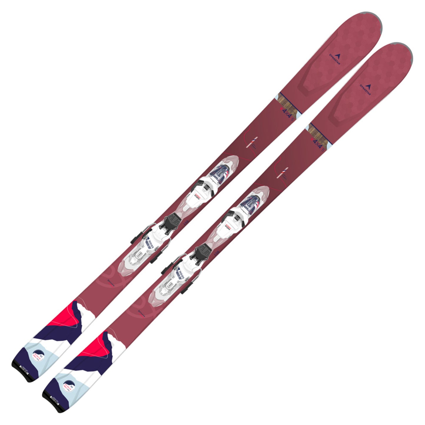 2023 Dynastar E 4x4 5 Women's Skis w/ Xpress W 11 Bindings - 171