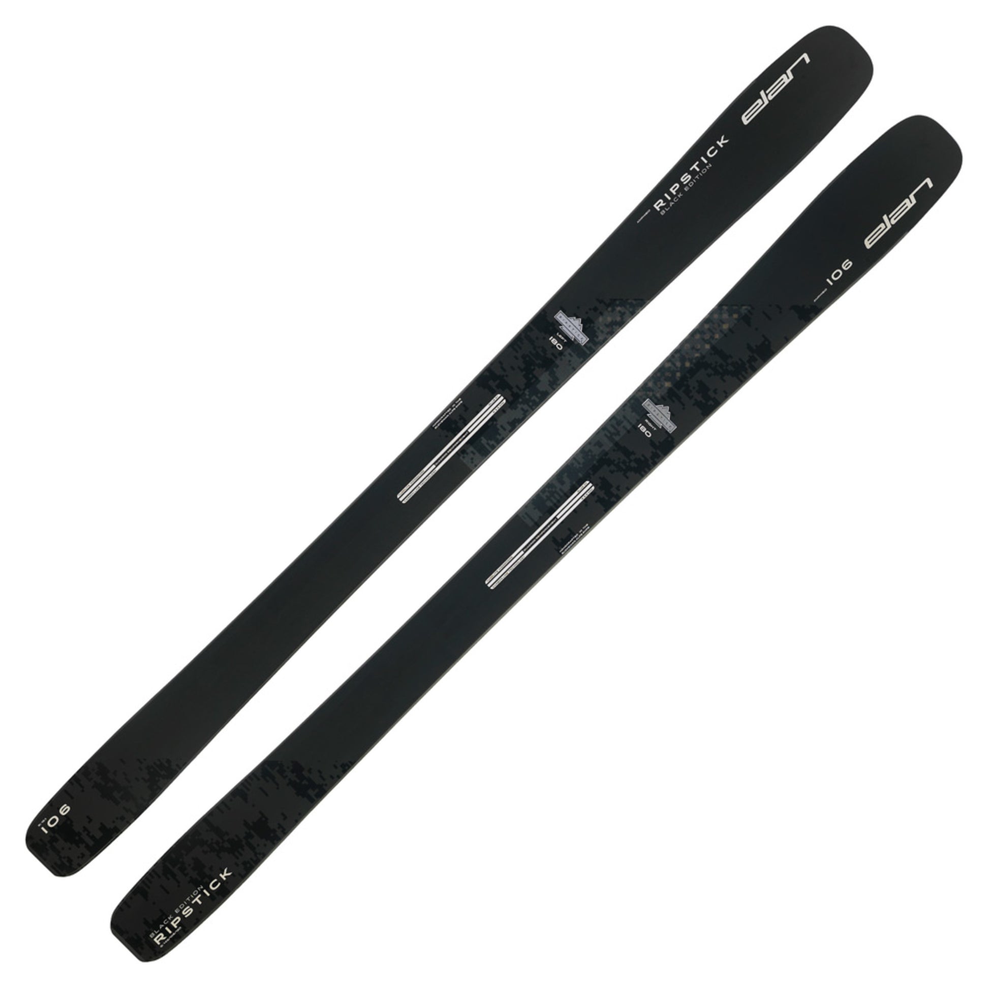 2023 Elan Ripstick 106 Black Edition Skis - 188