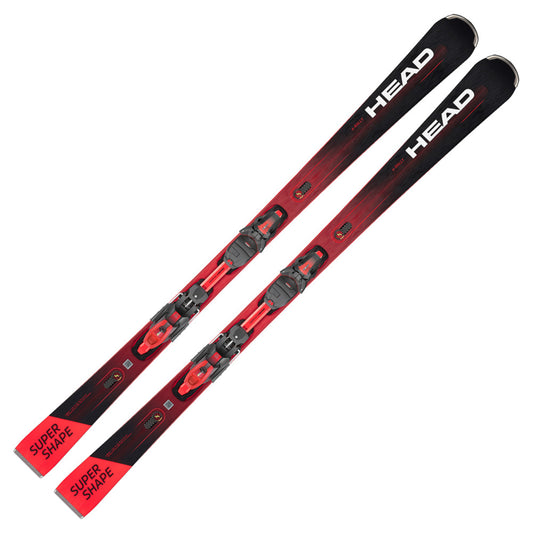 2023 Head Supershape e-Rally SW Skis w/ PRD 12 GW Bindings - 177