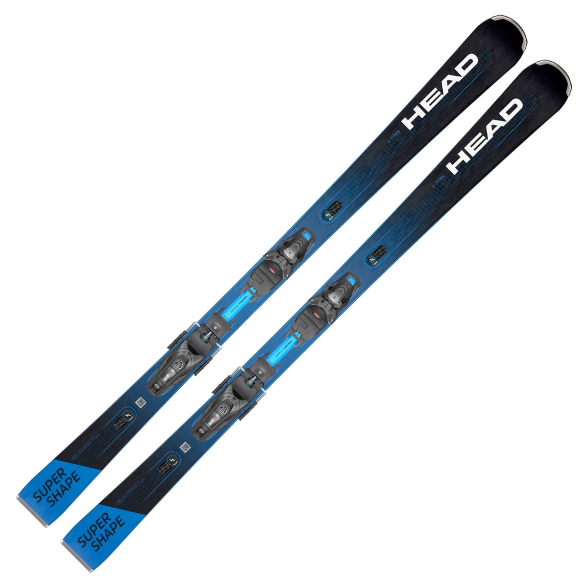 2023 Head Supershape e-Titan SW Skis w/ PRD 12 GW Bindings - 184