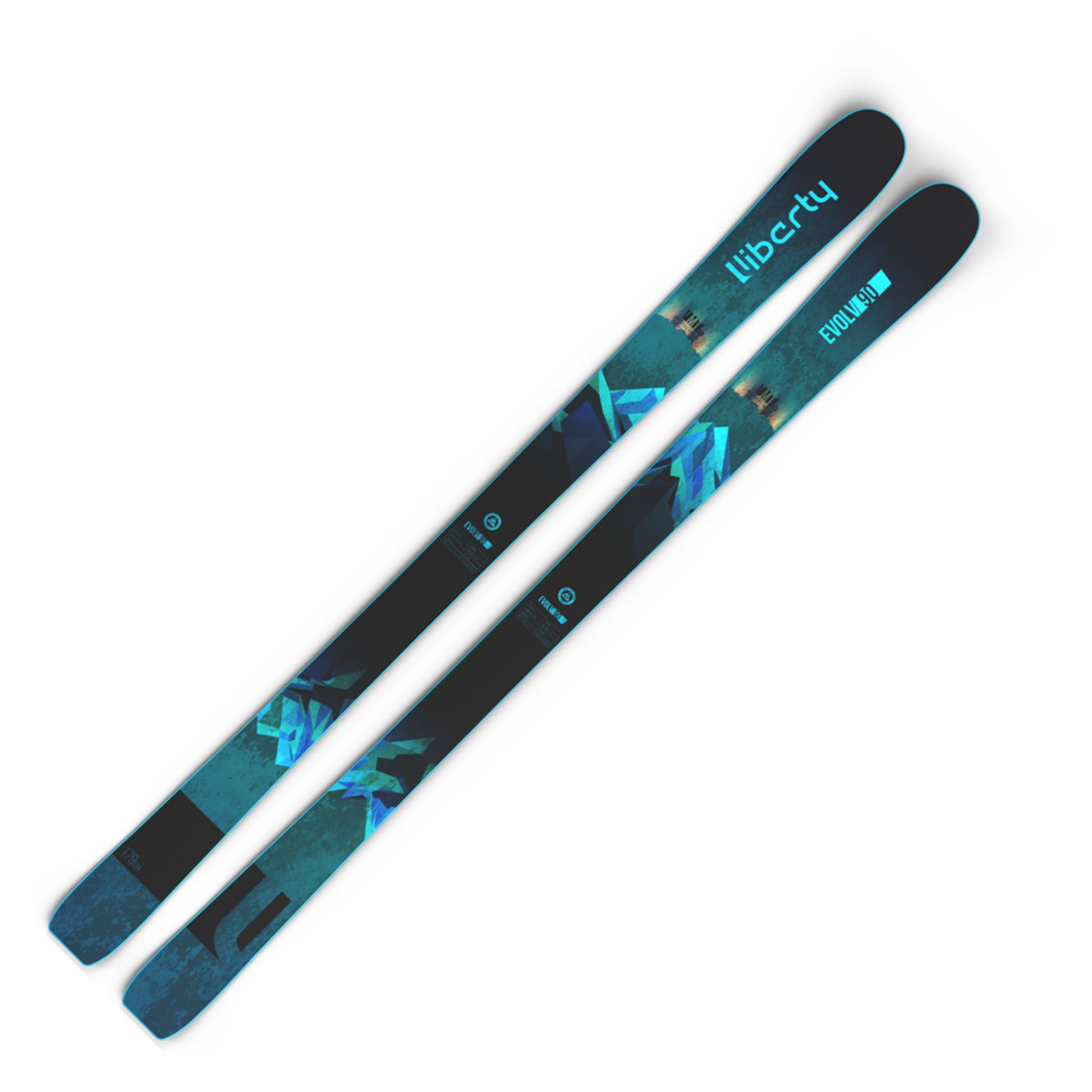 2023 Liberty Evolv 90 Skis - 186