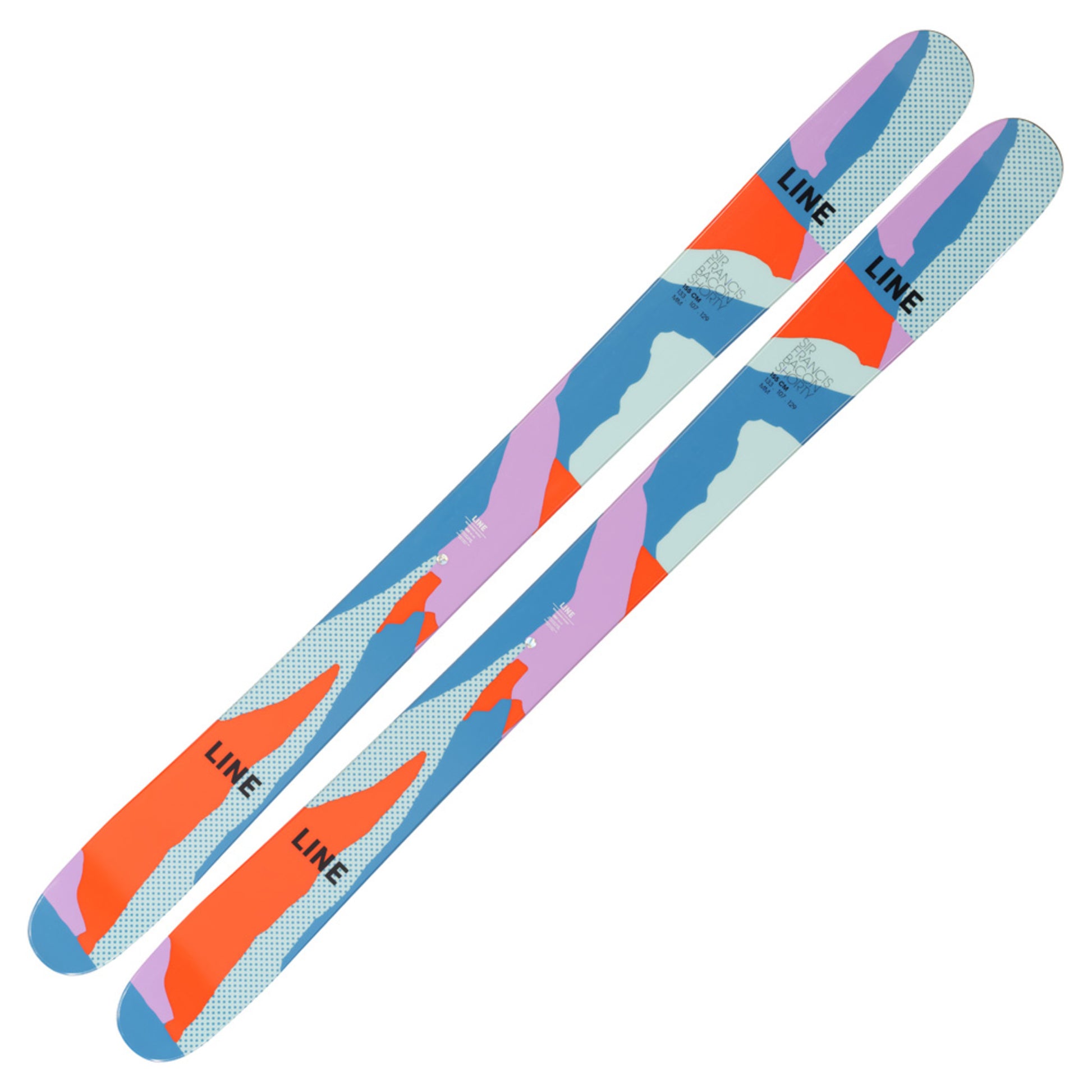 2023 Line Sir Francis Bacon Shorty Junior Skis - 165