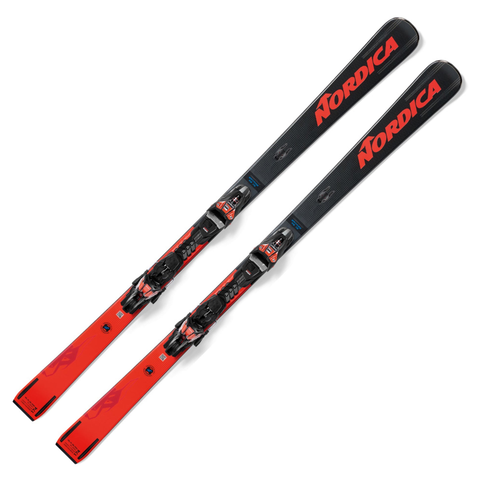 2023 Nordica Dobermann Spitfire 76 RB Skis w/ FDT Xcell 12 Bindings - 174