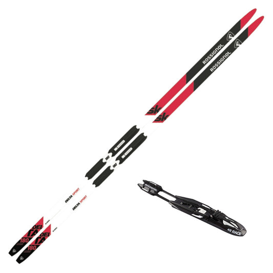 2023 Rossignol Delta Sport Skate Skis w/ Race Skate Bindings - 192
