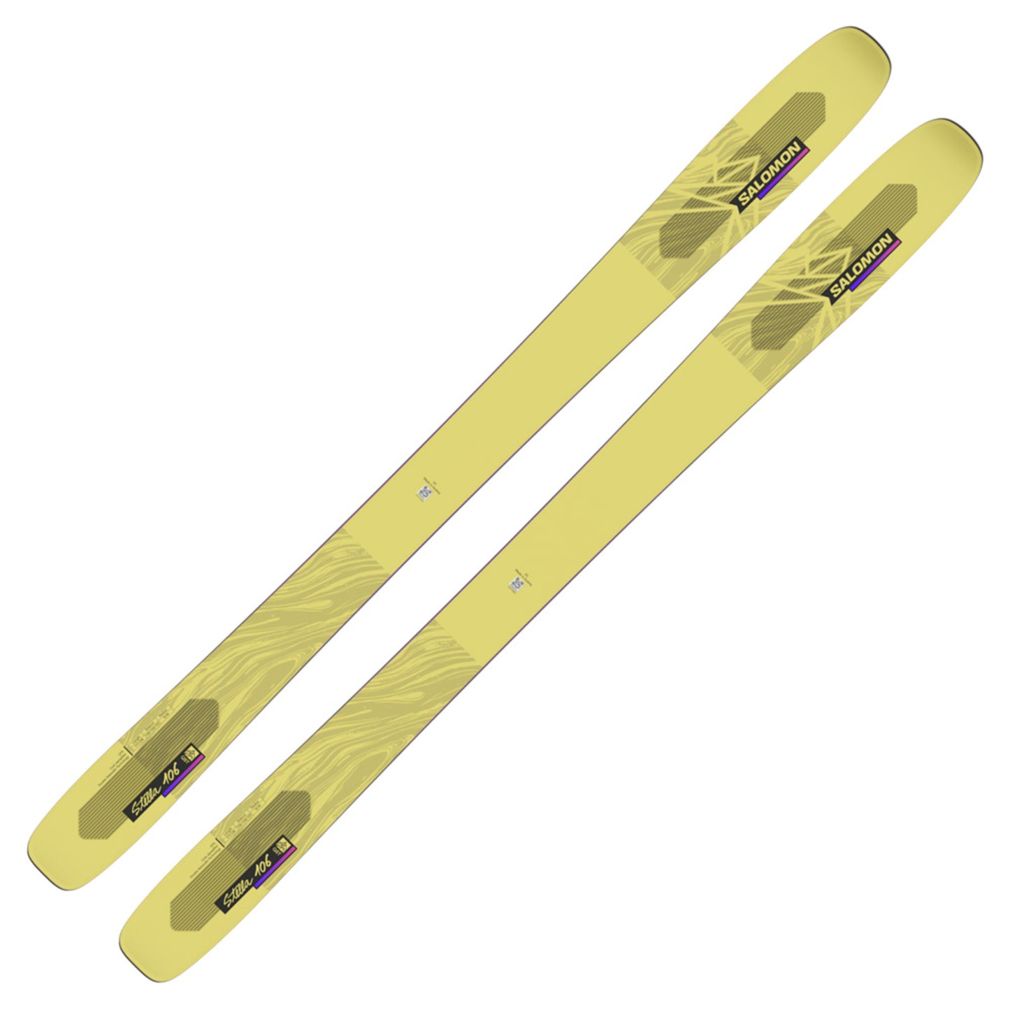 2023 Salomon QST Stella 106 Women's Skis - 173