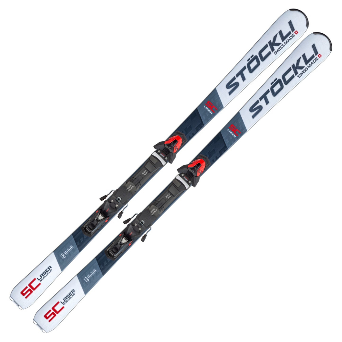 2023 Stockli Laser SC Skis w/ SRT 12 Bindings - 177