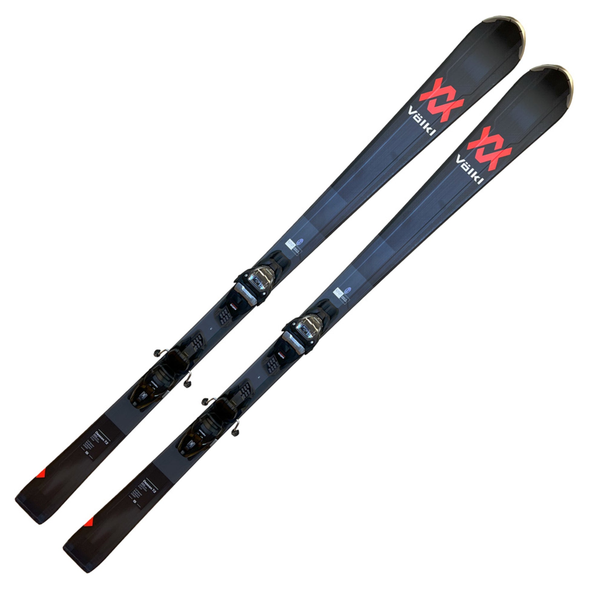 2023 Volkl Deacon 7.2 USA Skis w/ VMotion 10 Bindings - 179
