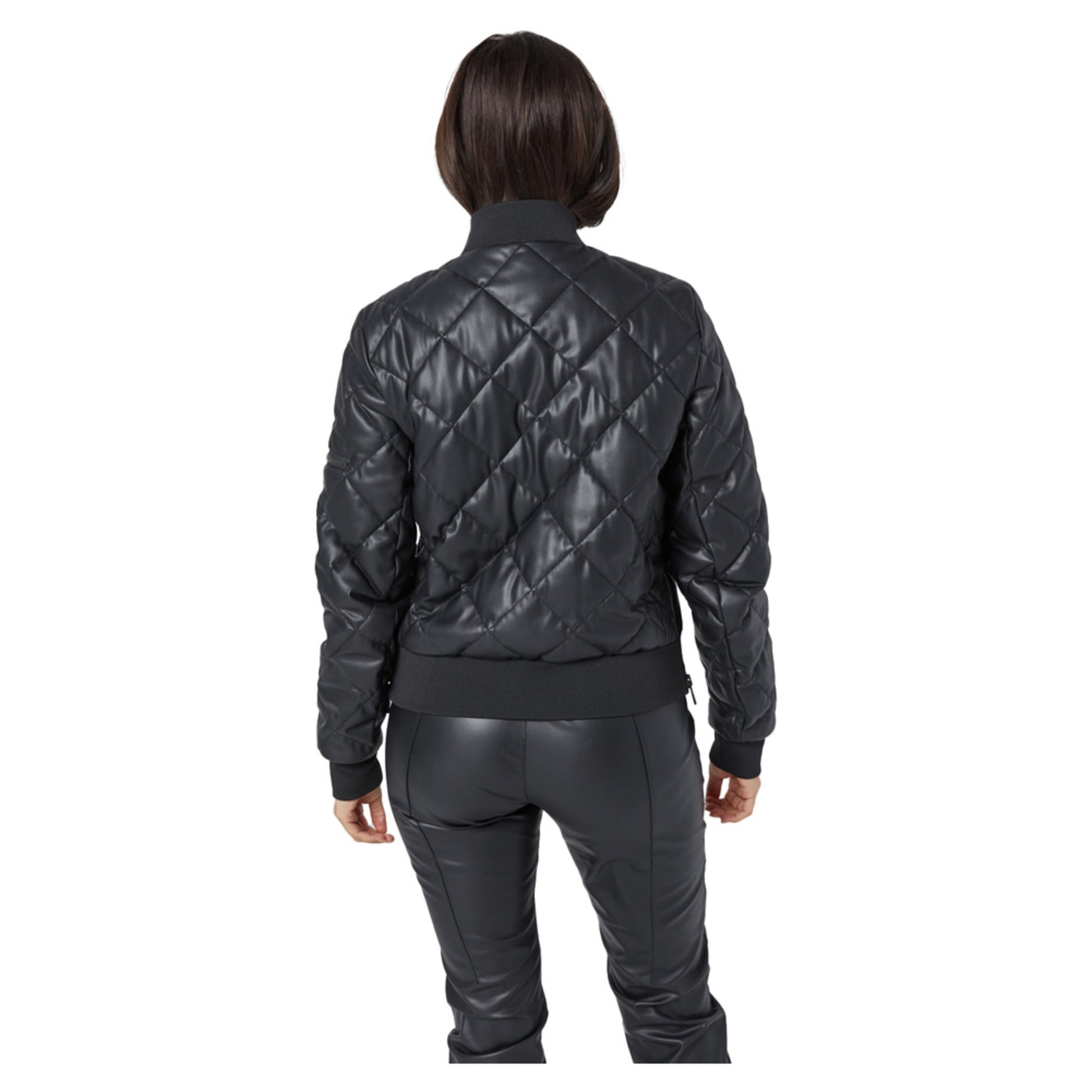 Alp-N-Rock Metro II Bomber Jacket - BLACK LEATHER - XL