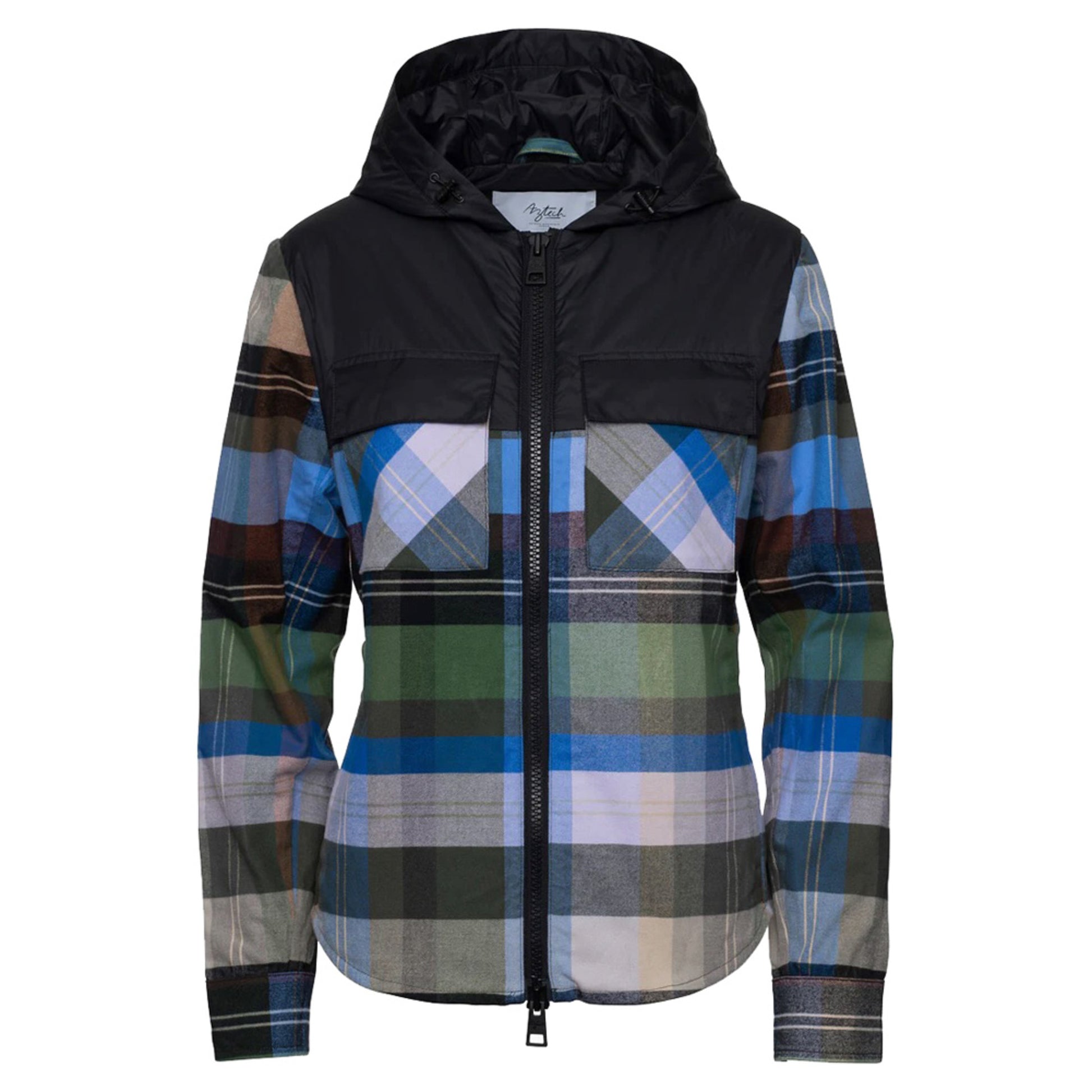 Aztech Mountain Loge Peak Women's Ski Hoody - LUPINE MULTI - 48