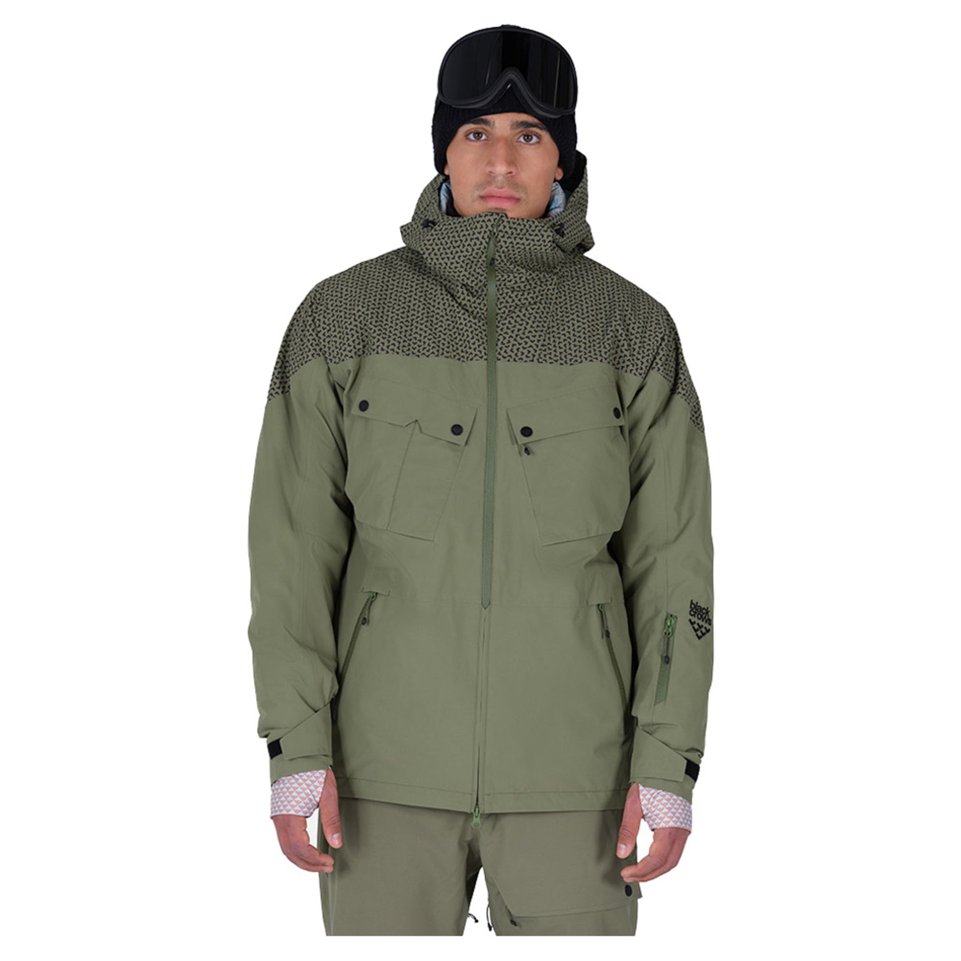 Black Crows Ferus GFX Men's Jacket - OLIVE GREEN - XL