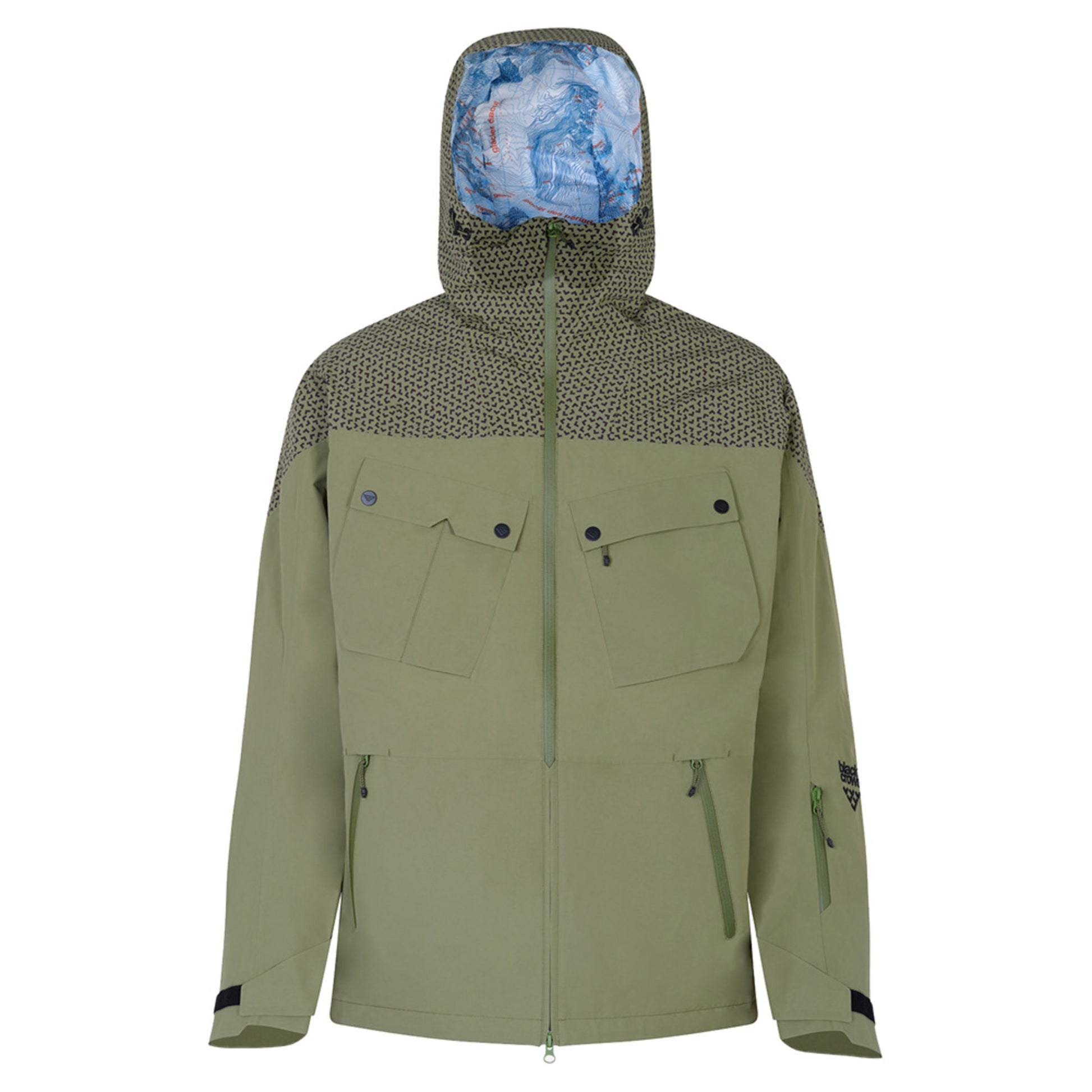Black Crows Ferus GFX Men's Jacket - OLIVE GREEN - XL