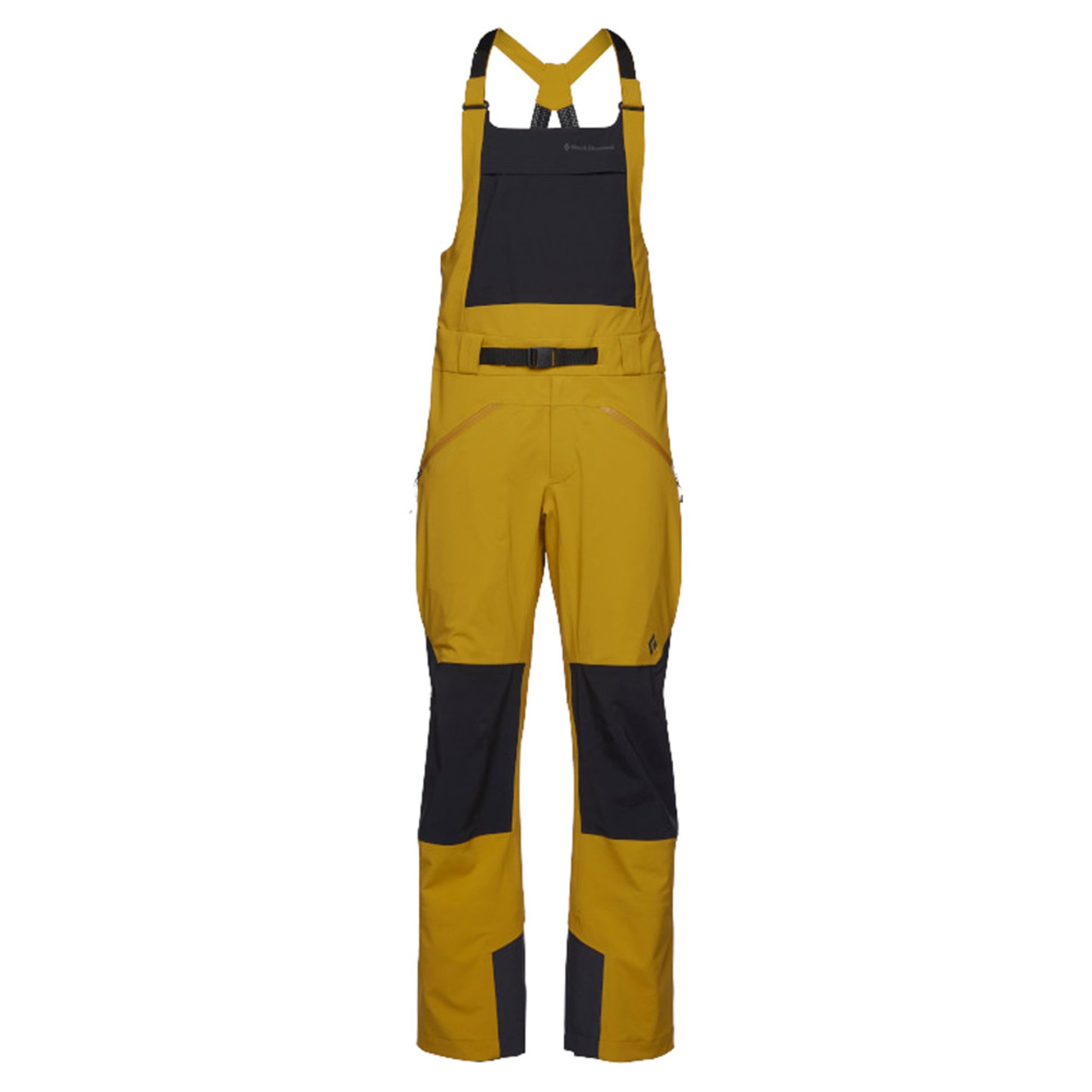 Black Diamond Recon Men's Ski Bibs - AMBER BLACK - L