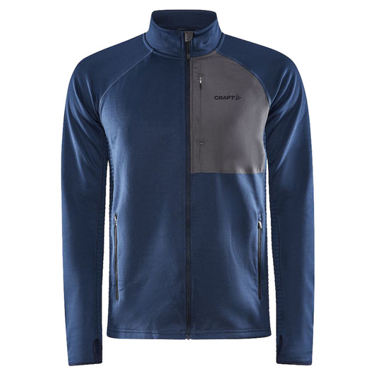 Craft Adv Tech Fleece Thermal Men's Midlayer - TIDE BLAZE - XXL