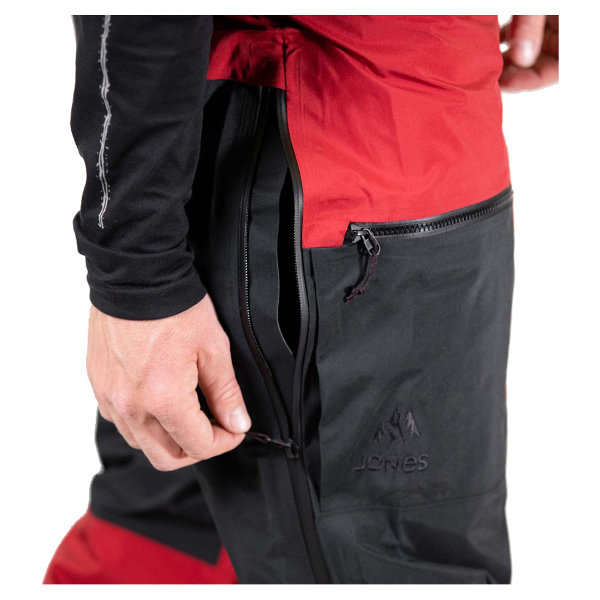 Jones Shralpinist Men's Pant - SAFETY RED - L