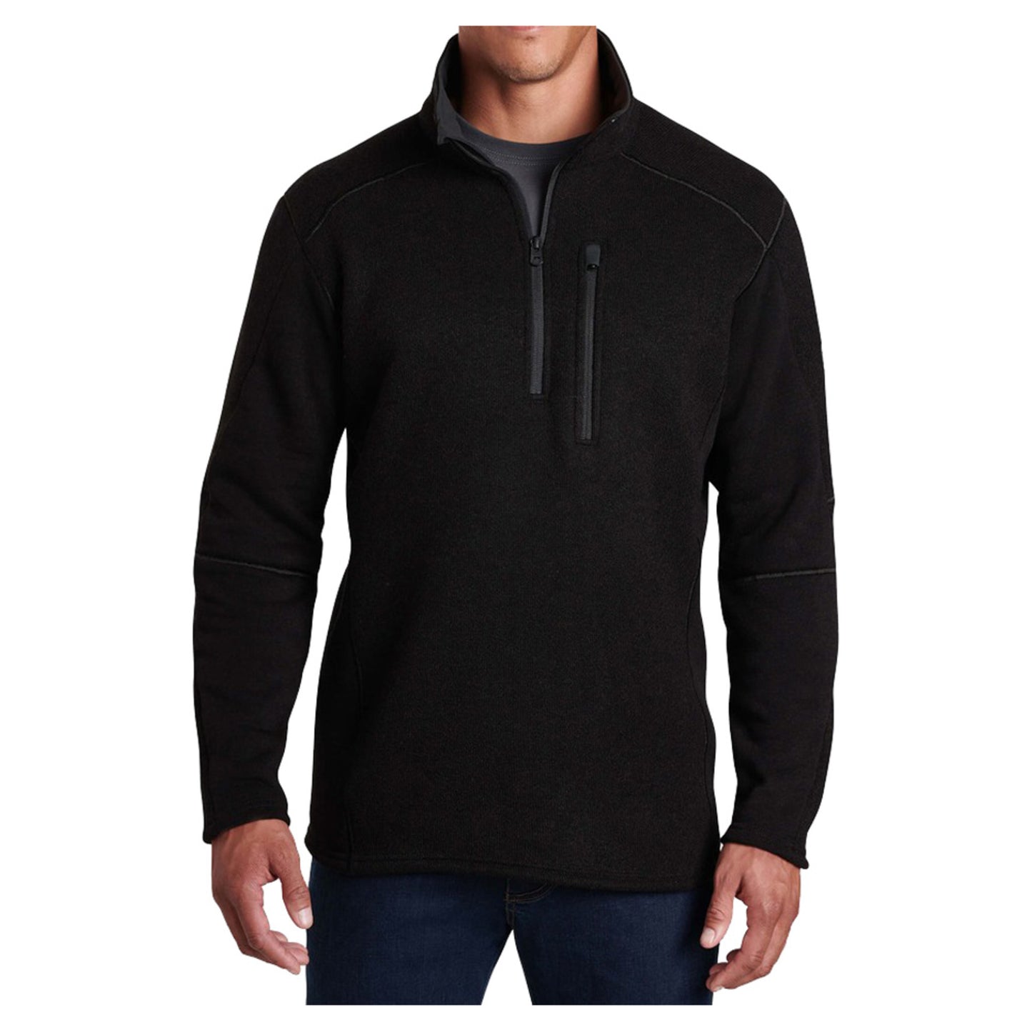 Kuhl Interceptr Men's 1/4 Zip - BLACK - XL