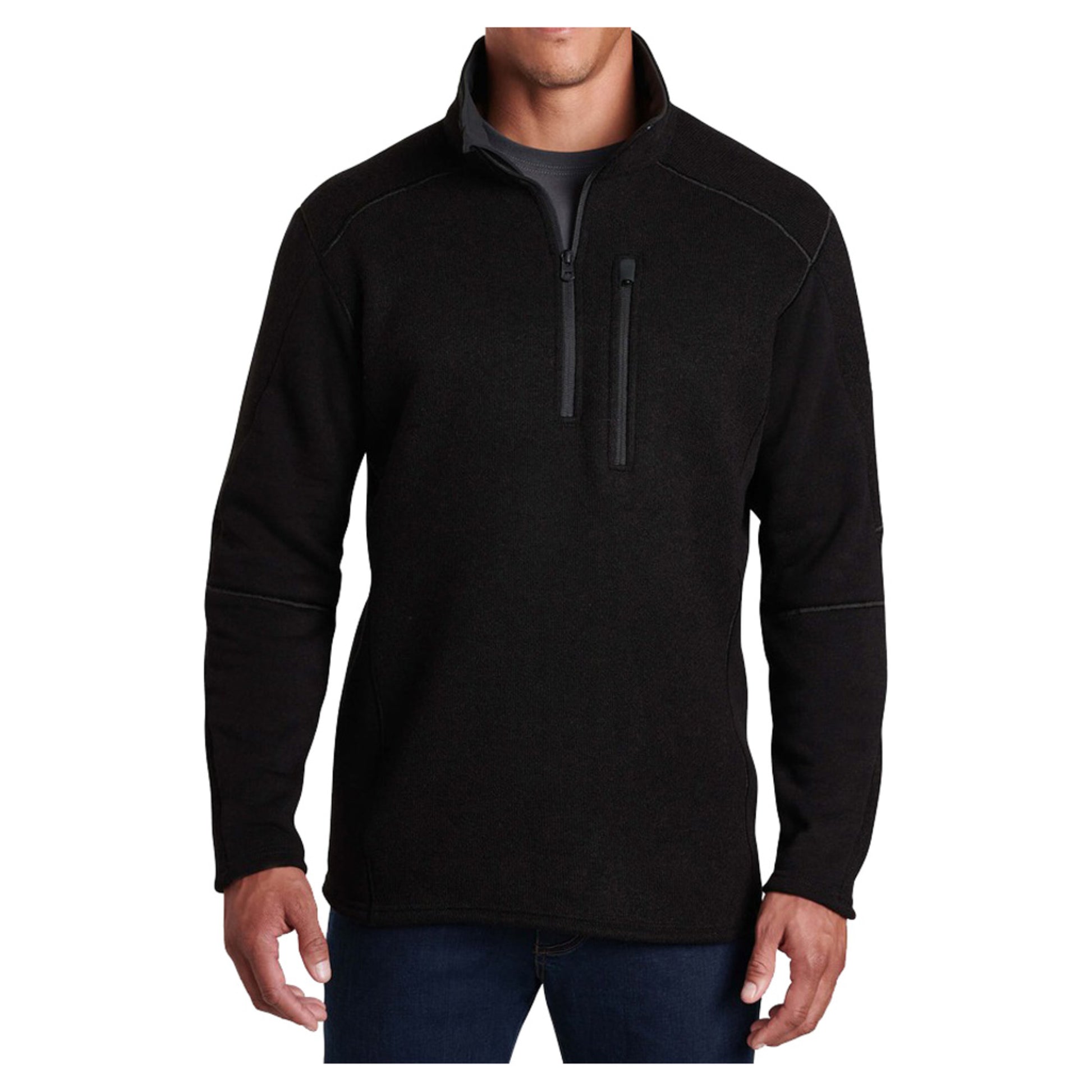 Kuhl Interceptr Men's 1/4 Zip - BLACK - XL