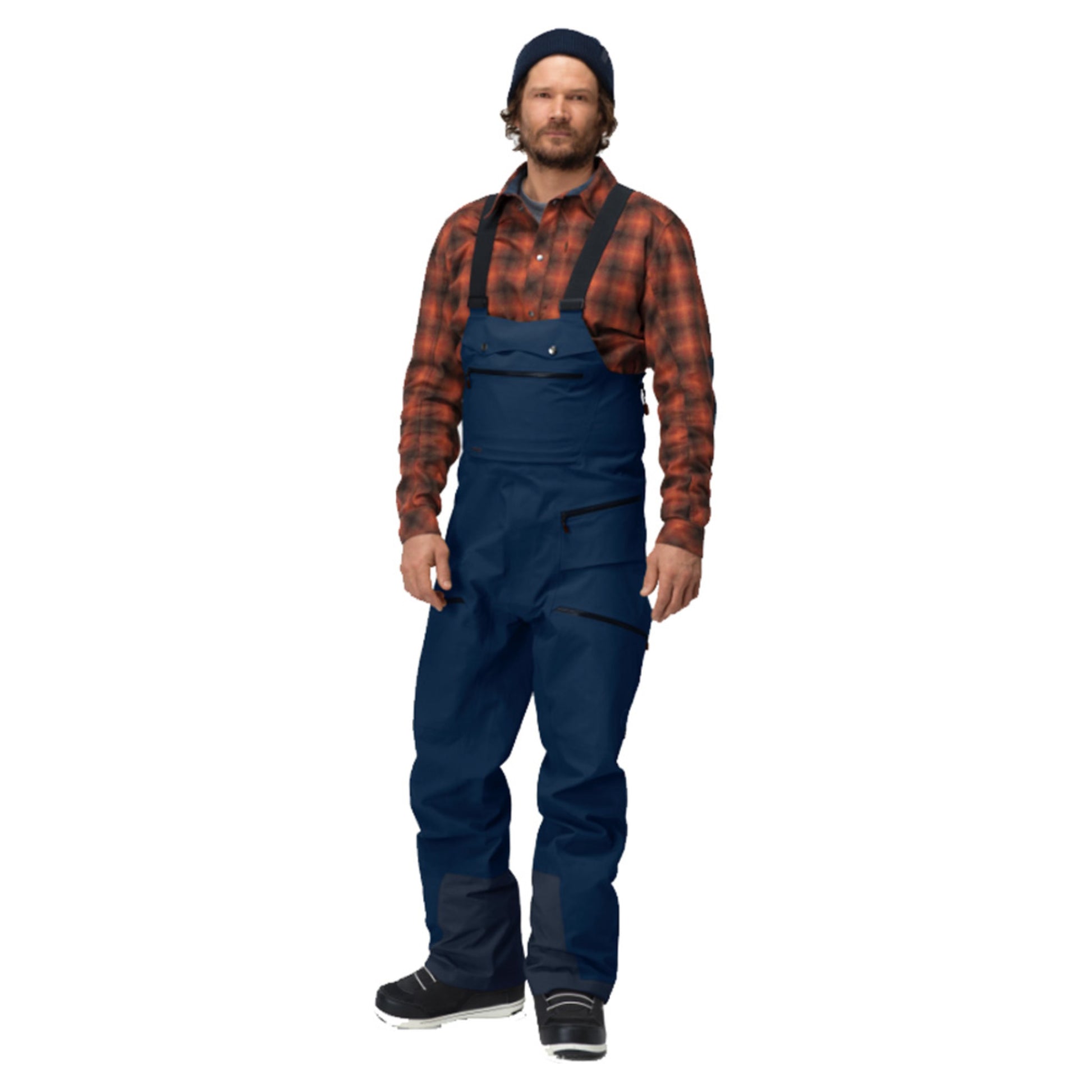 Norrona Tamok Gore-Tex Pro Men's Bibs - INDIGO NIGHT - XL