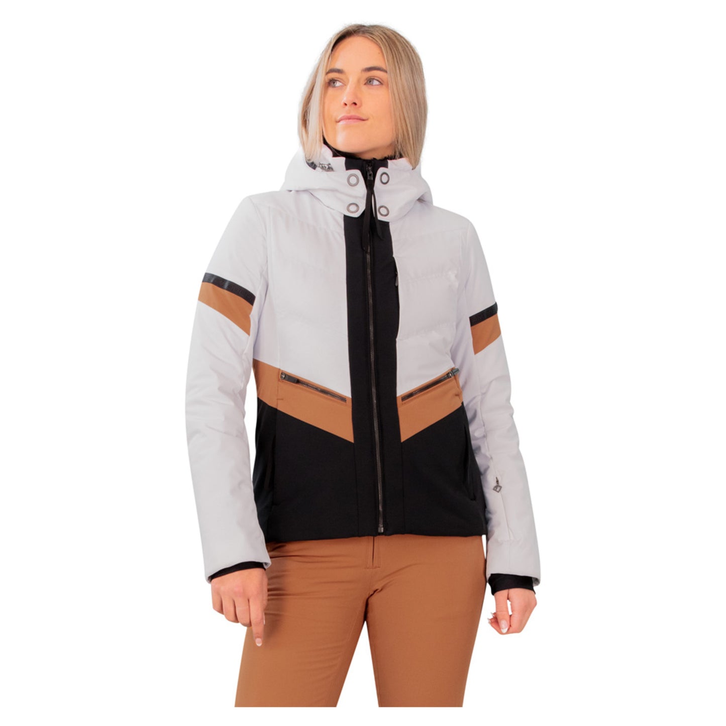 Obermeyer Electra Women's Jacket - WHITE - 8