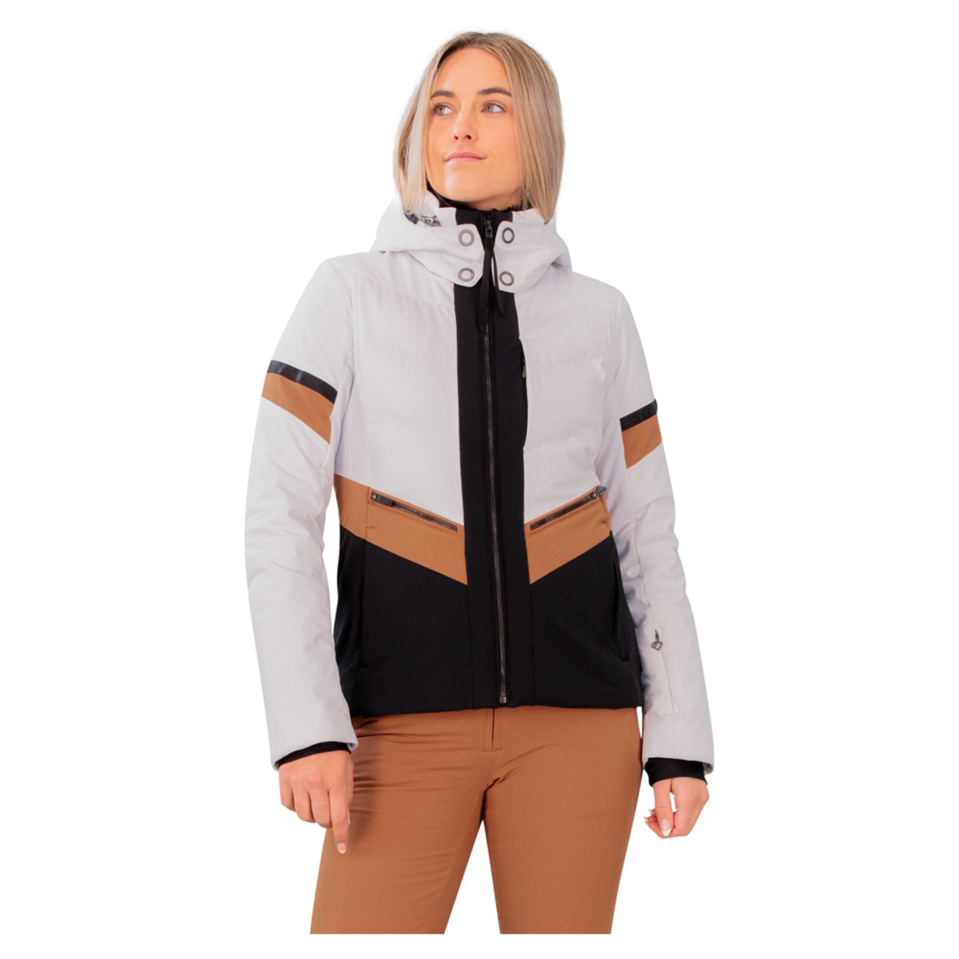 Obermeyer Electra Women's Jacket - WHITE - 8