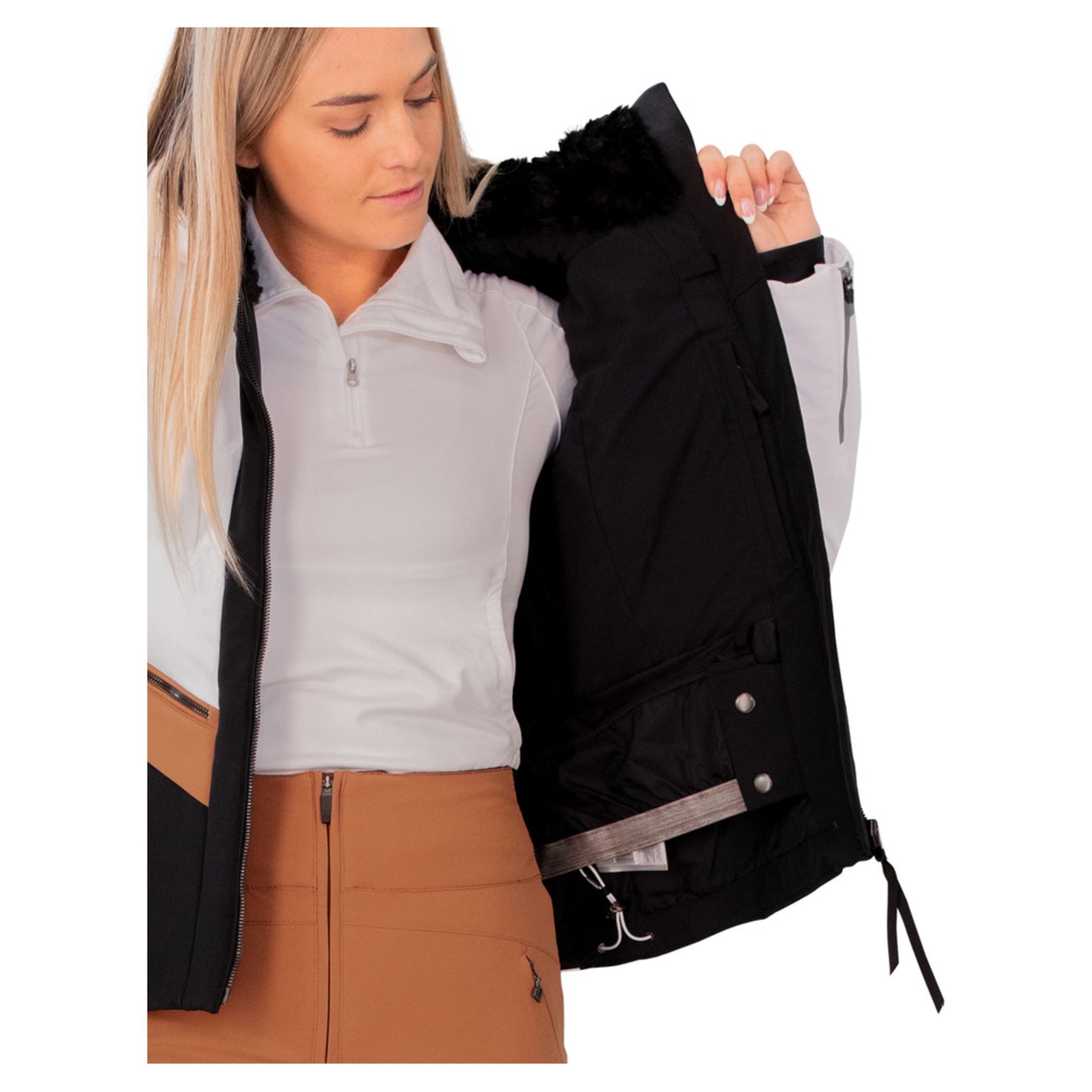 Obermeyer Electra Women's Jacket - WHITE - 8
