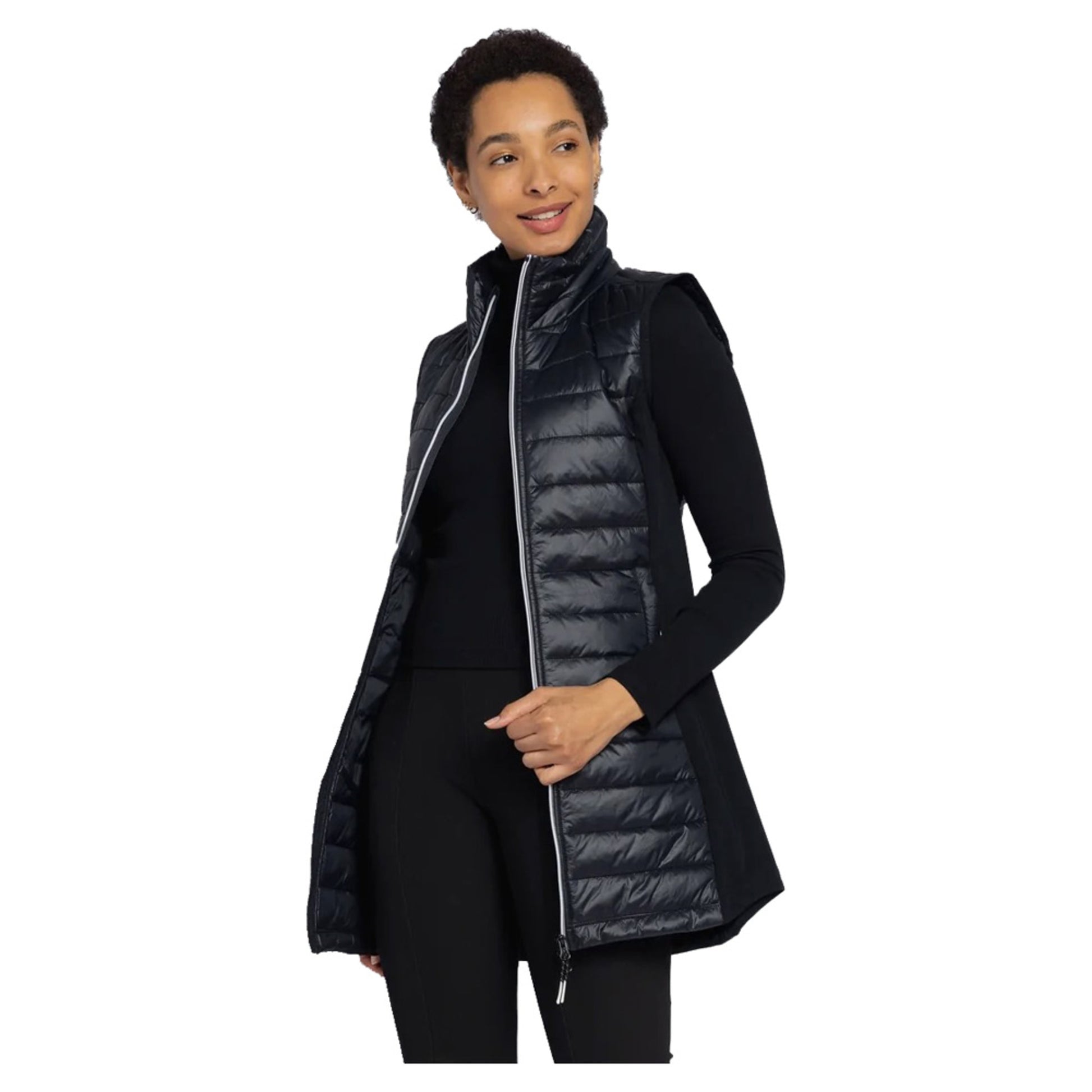 Ohsho Liana Insulated Women's Vest - BLACK - XL